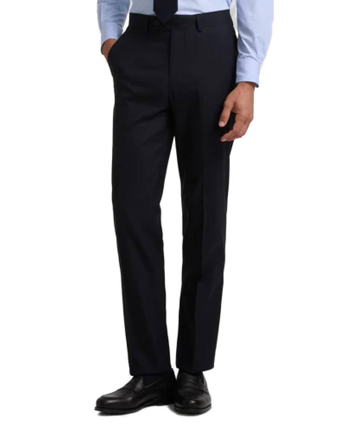 Pantalón Silbon traje stretch marino regular para hombre