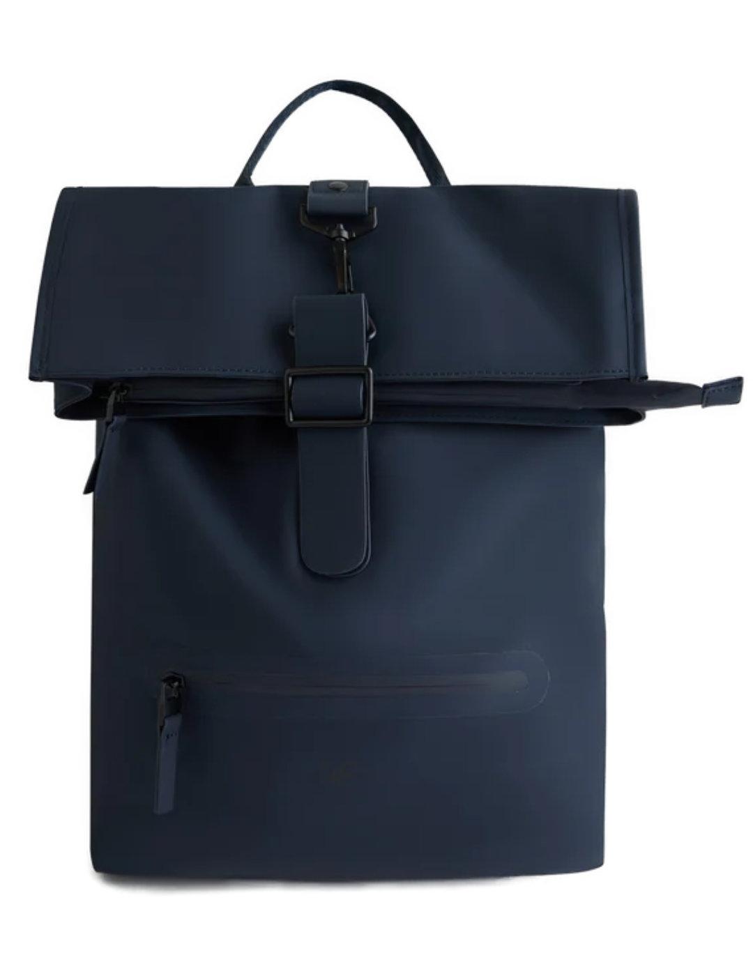 Mochila Silbon enrollable azul marino para hombre