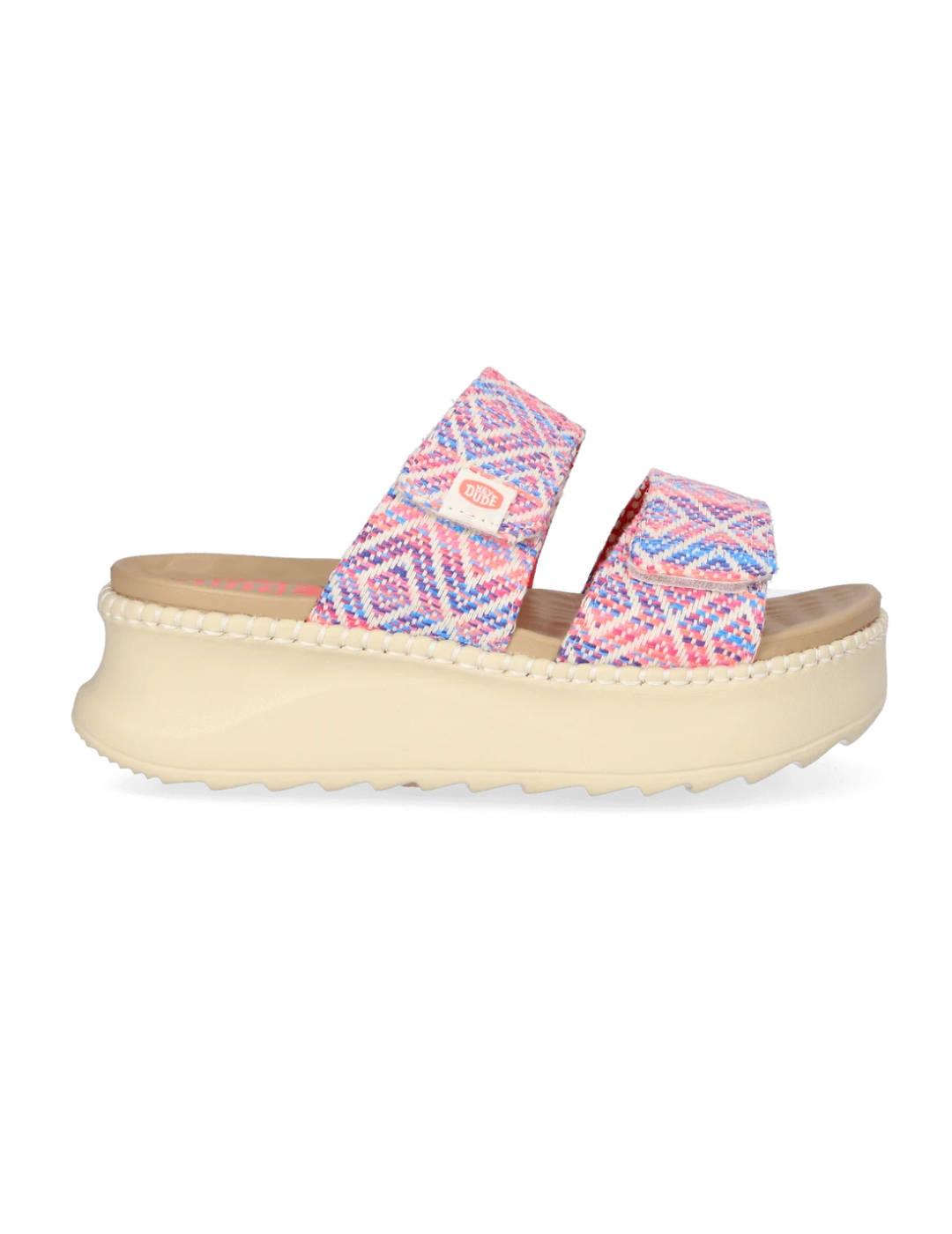 Sandalias Heydude Delray plataforma étnica para mujer