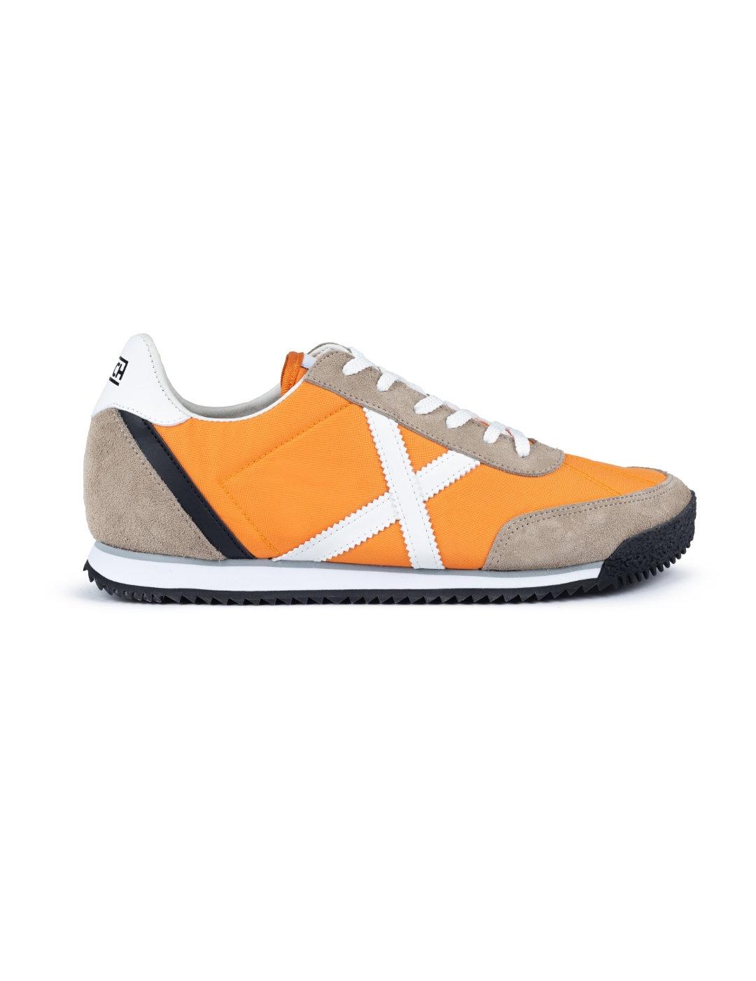 Zapatilla deportiva Munich Riber 02 naranja para hombre
