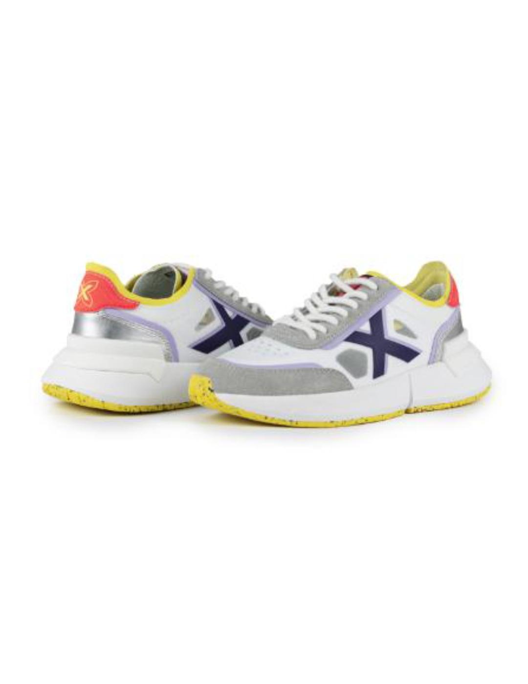 Zapatillas deportivas Munich Versus 95 blanco para mujer