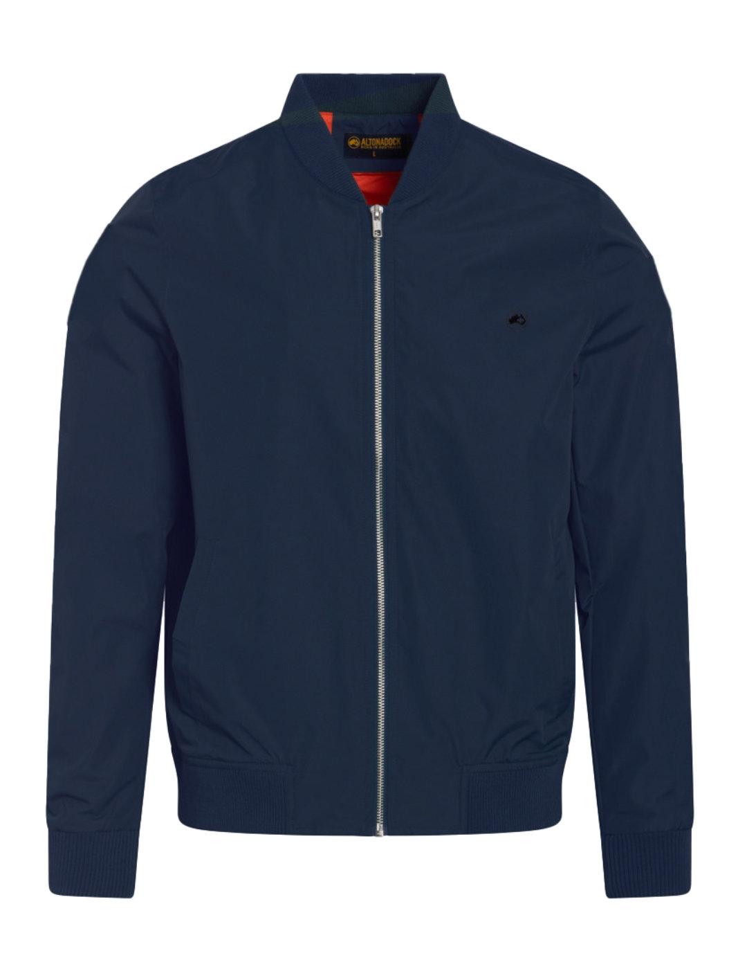 Chaqueta bomber Altonadock azul marino para hombre
