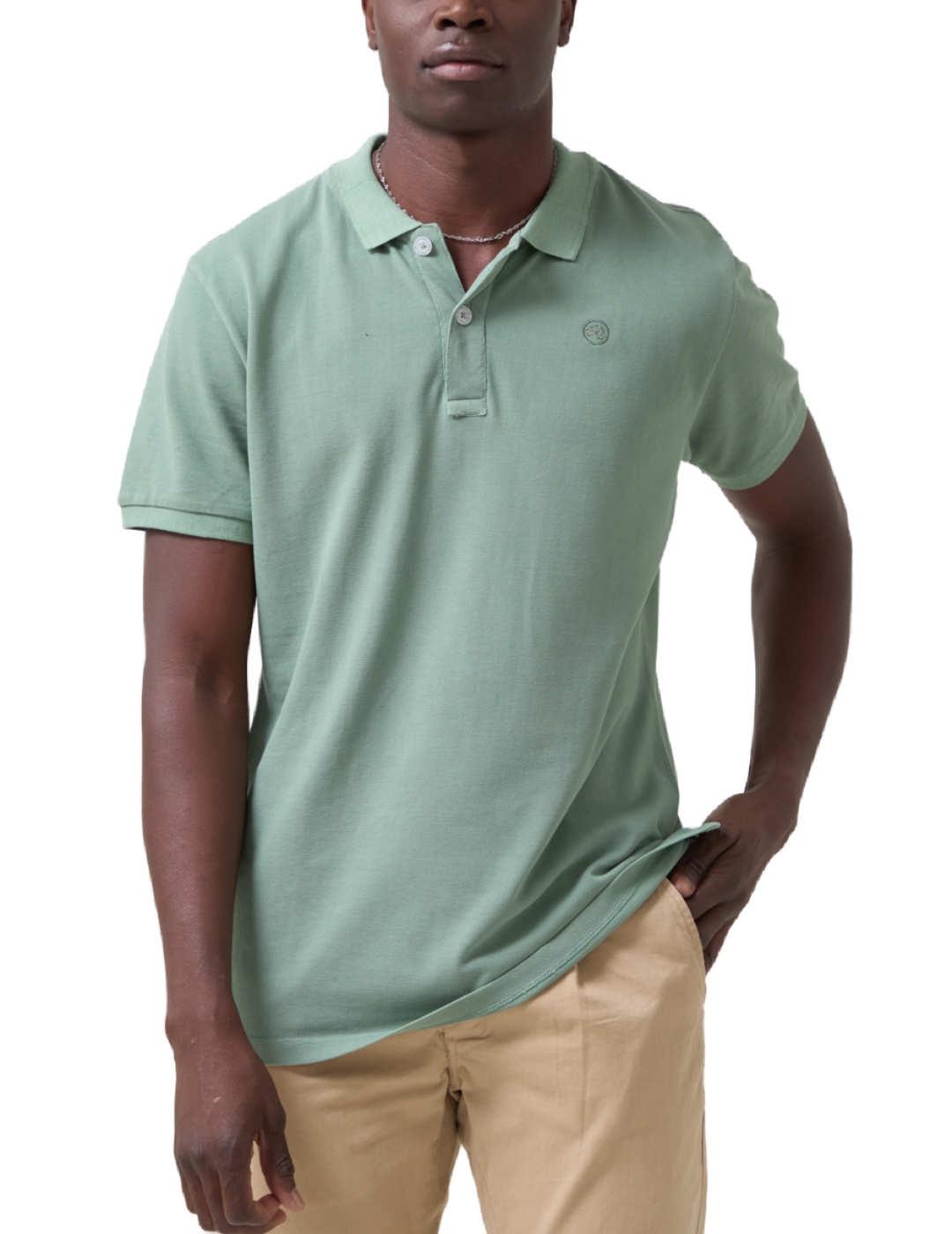 Polo Altonadock verde manga corta para hombre