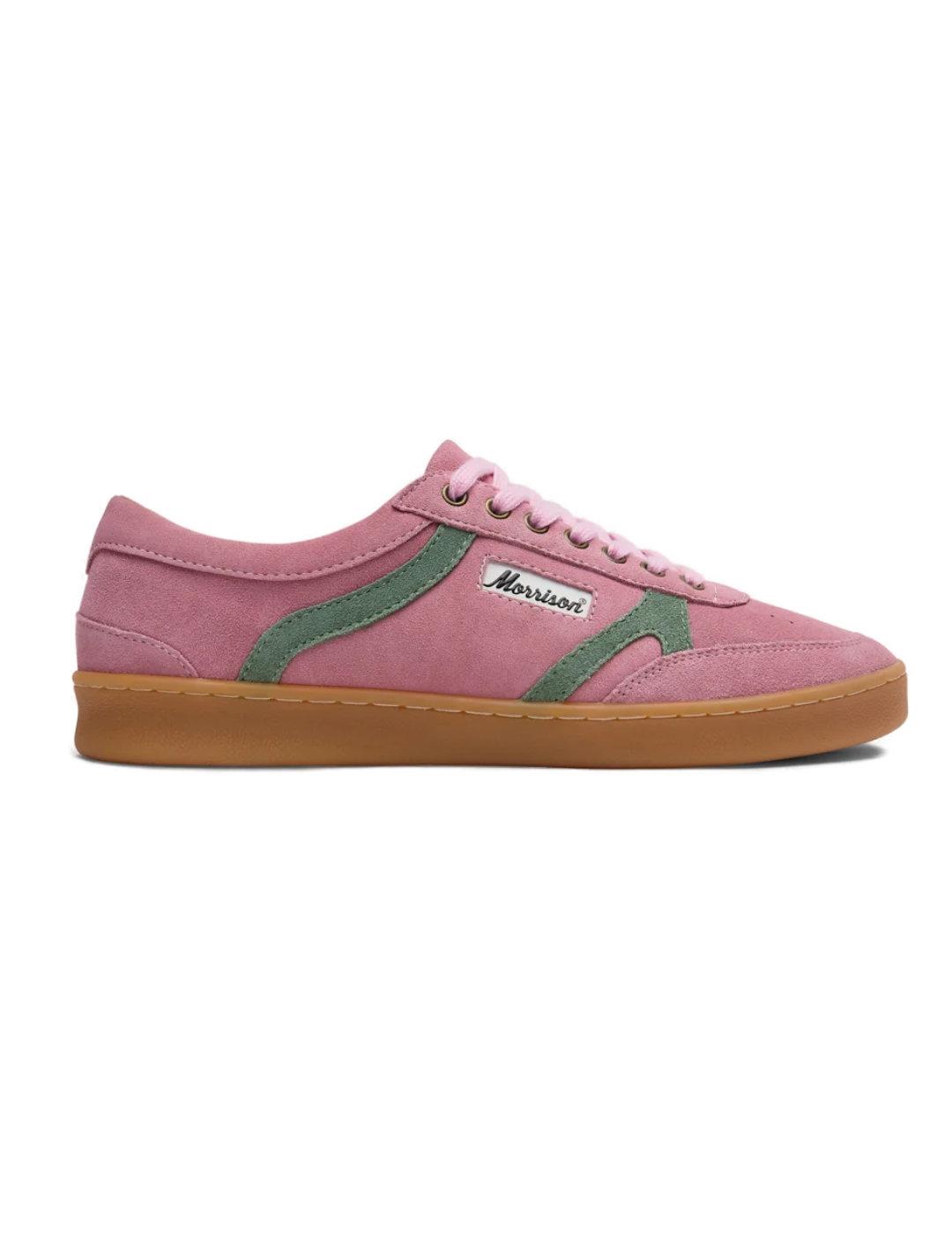 Zapatillas deportivas Morrison Madison rosa y verde unisex
