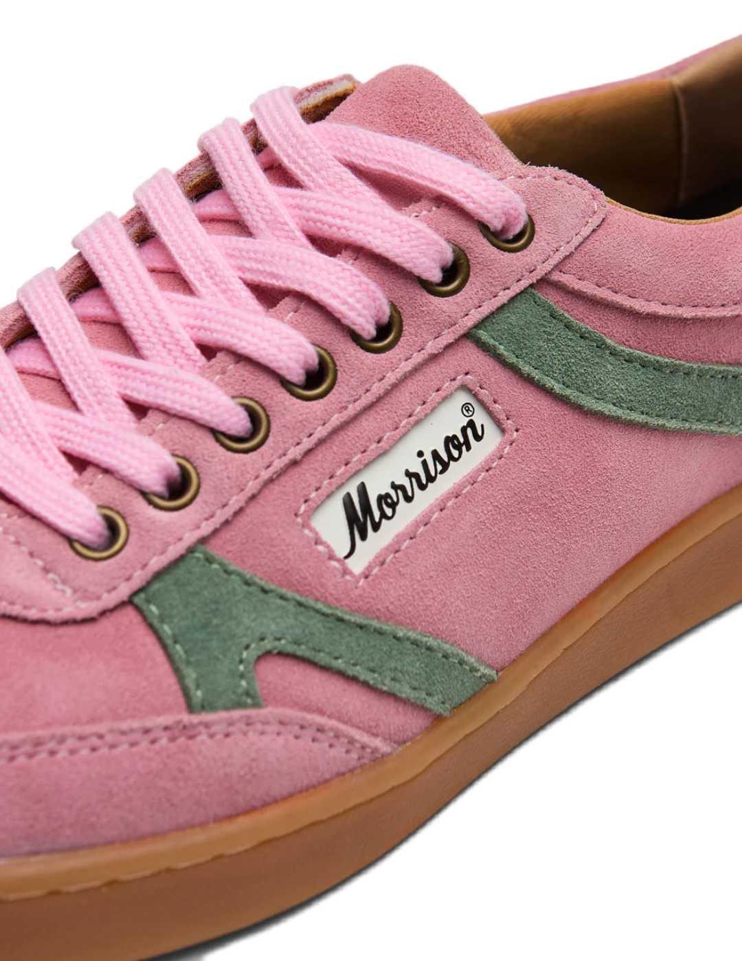Zapatillas deportivas Morrison Madison rosa y verde unisex