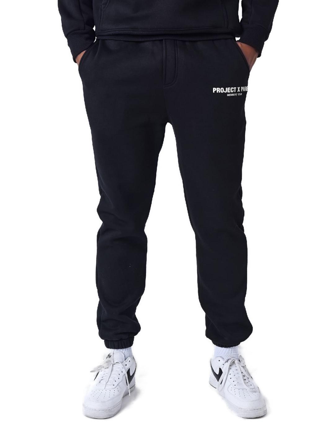 Pantalón Project x Paris jogger negro slim para hombre