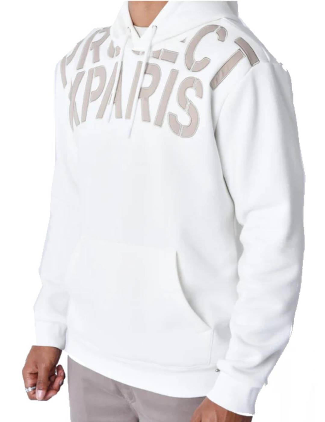 Sudadera Project x Paris blanca con capucha para hombre