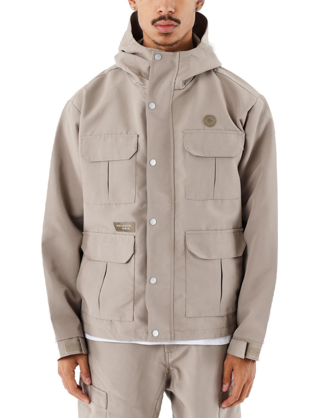 Chaqueta Project x Paris topo con capucha para hombre