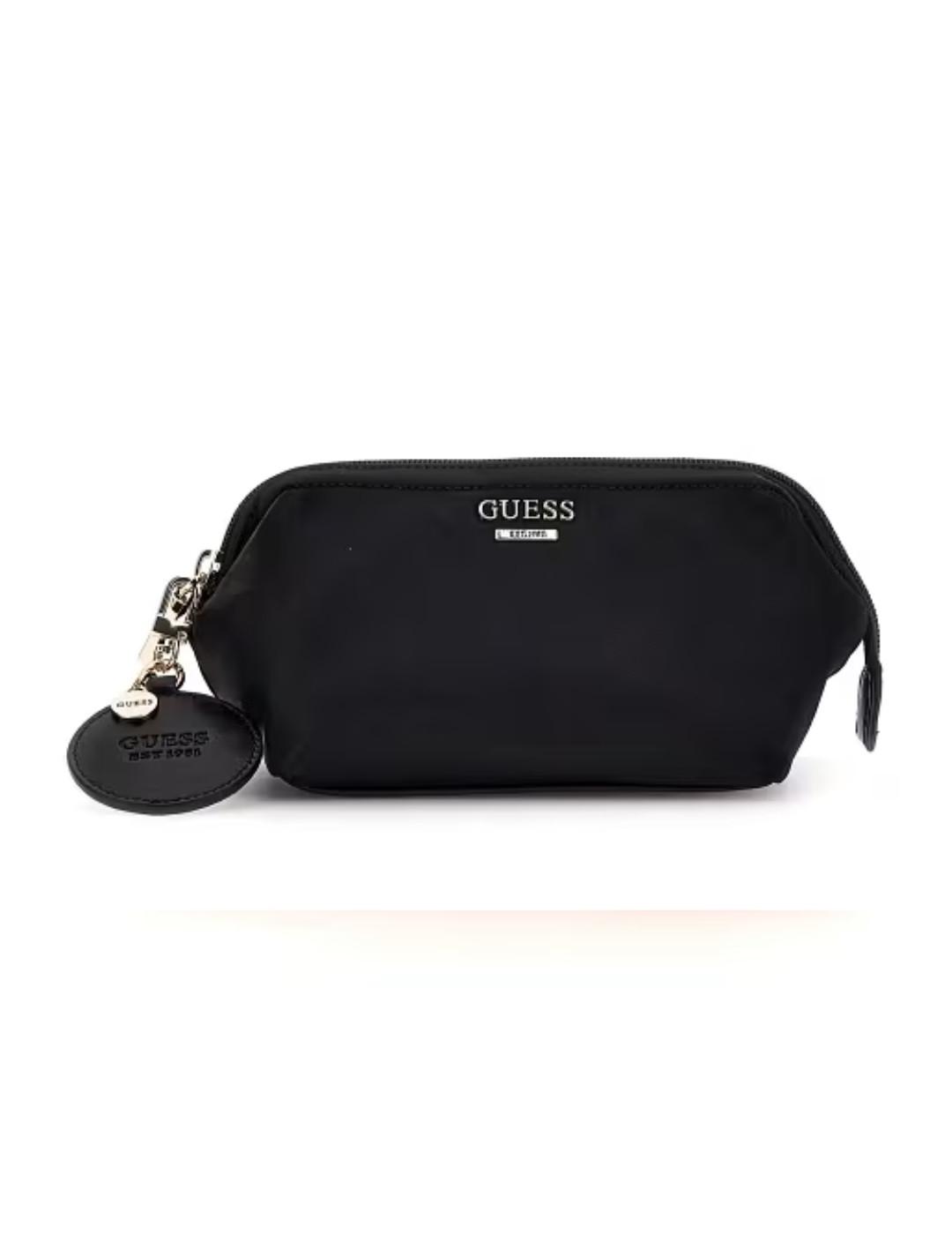 Neceser para bolso Guess Follie small negro para mujer