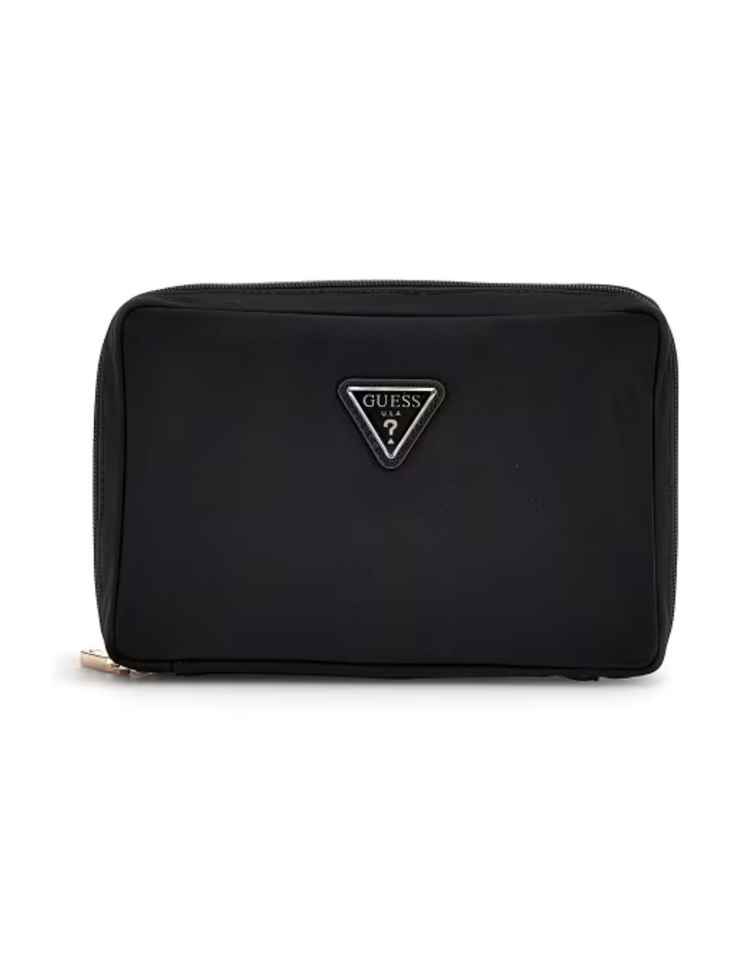 Neceser Guess Follie negro de maquillaje para mujer