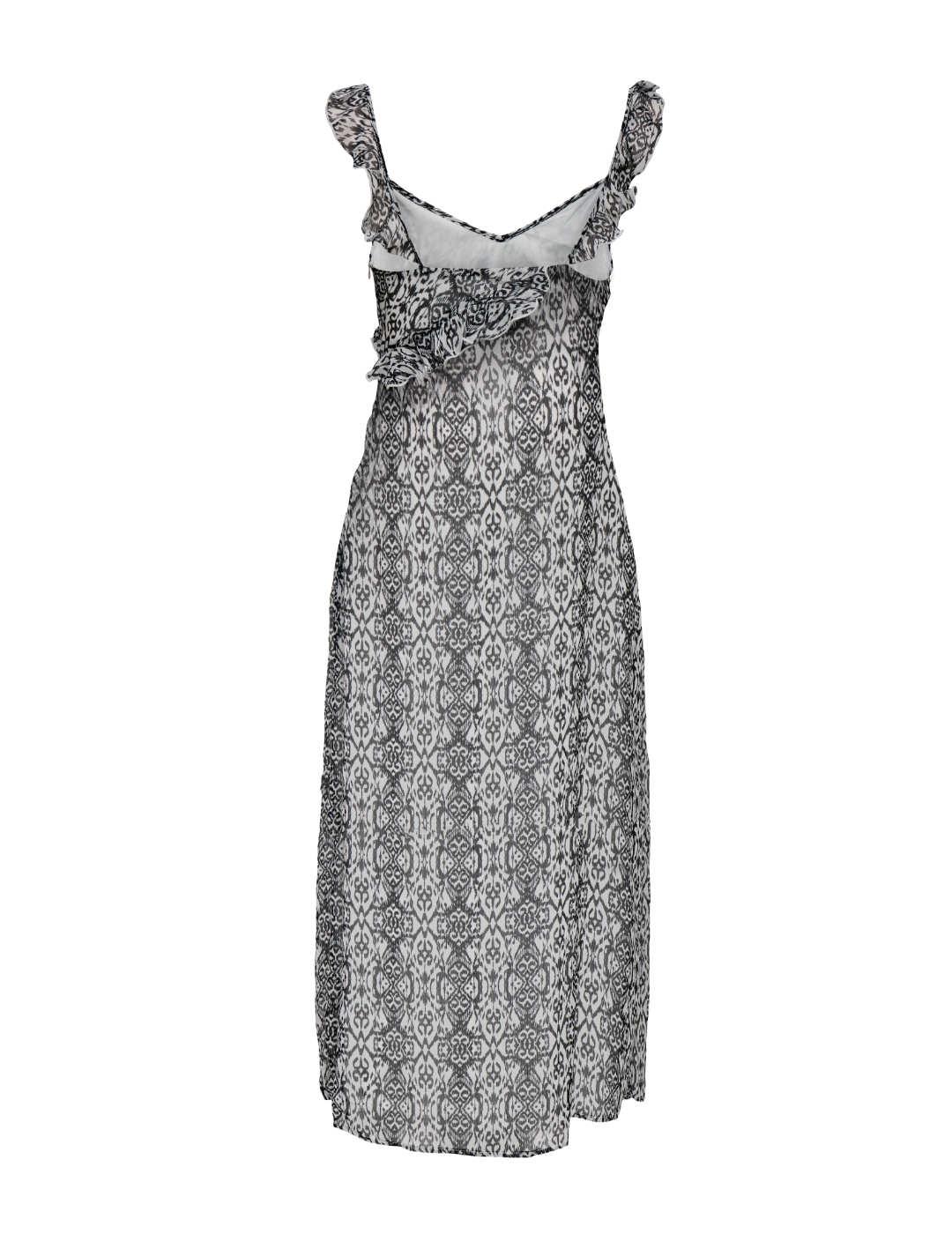 Vestido Only Chanette largo estampado sin mangas para mujer