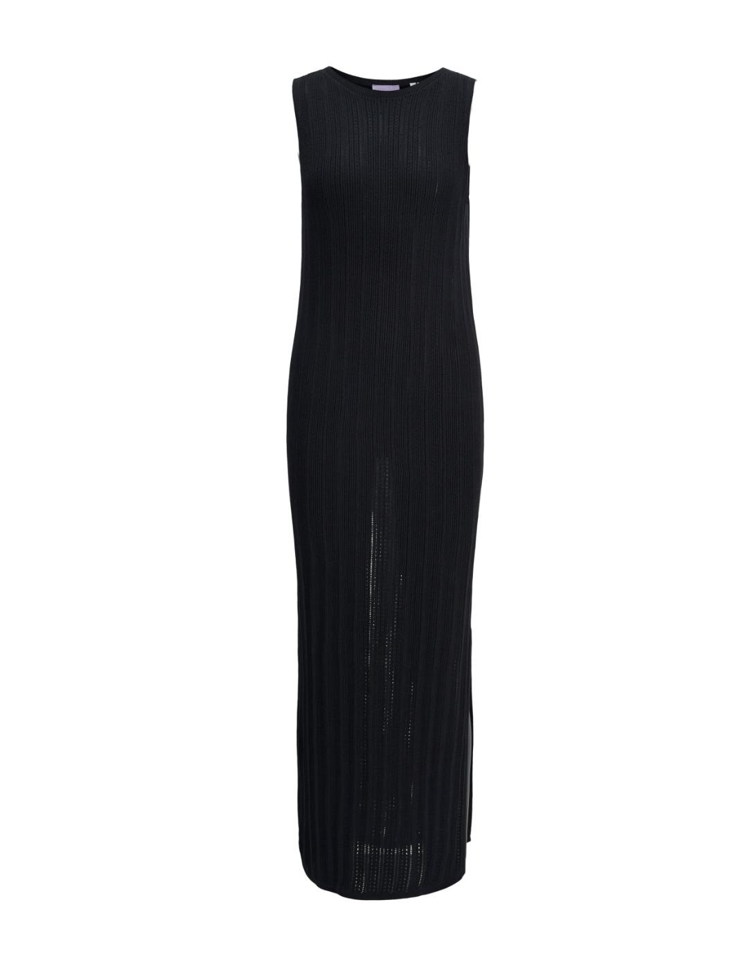 Vestido JJXX Zoella Maxi negro punto calado para mujer