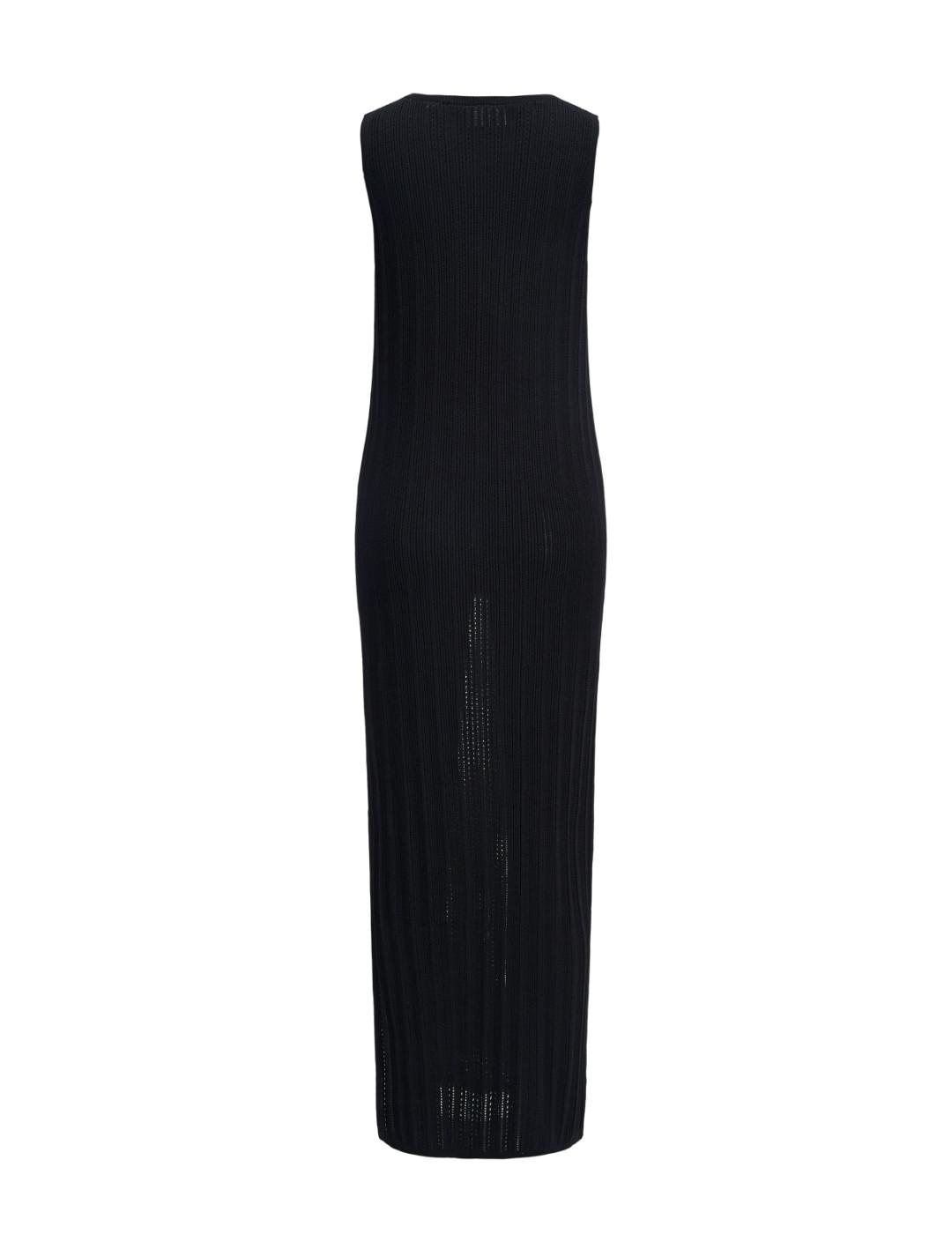 Vestido JJXX Zoella Maxi negro punto calado para mujer