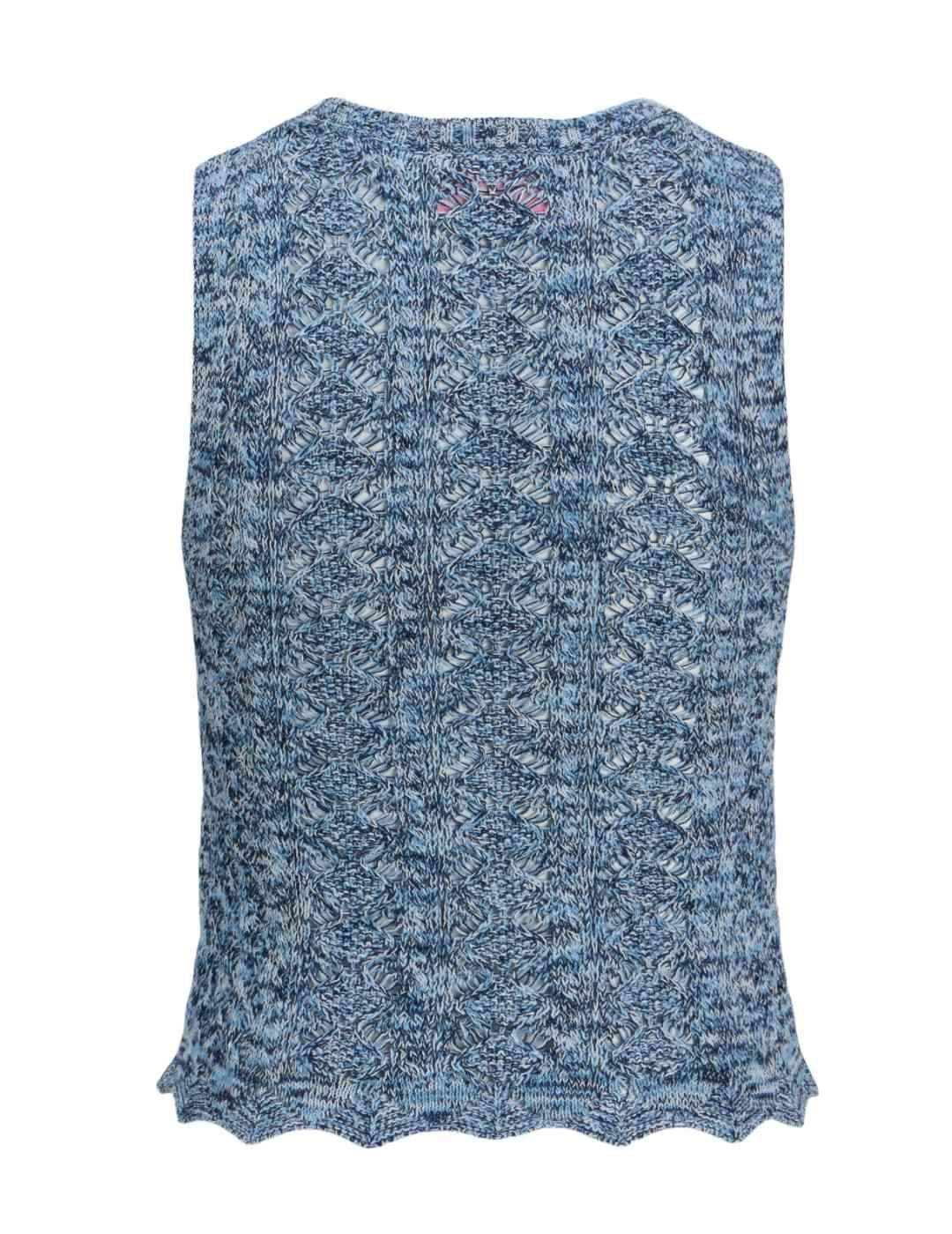 Top JJXX Zuri sin mangas azul marino sin mangas para mujer