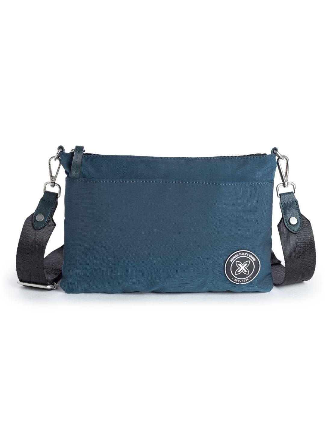 Bolso bandolera Munich mini nailon verde unisex