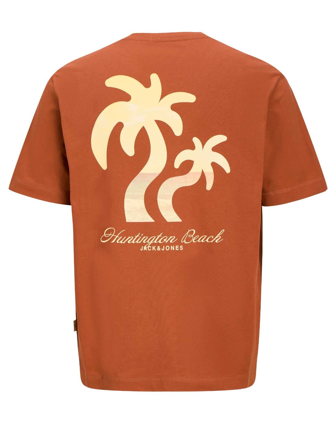 Camiseta Jack&Jones Canggu teja manga corta de hombre