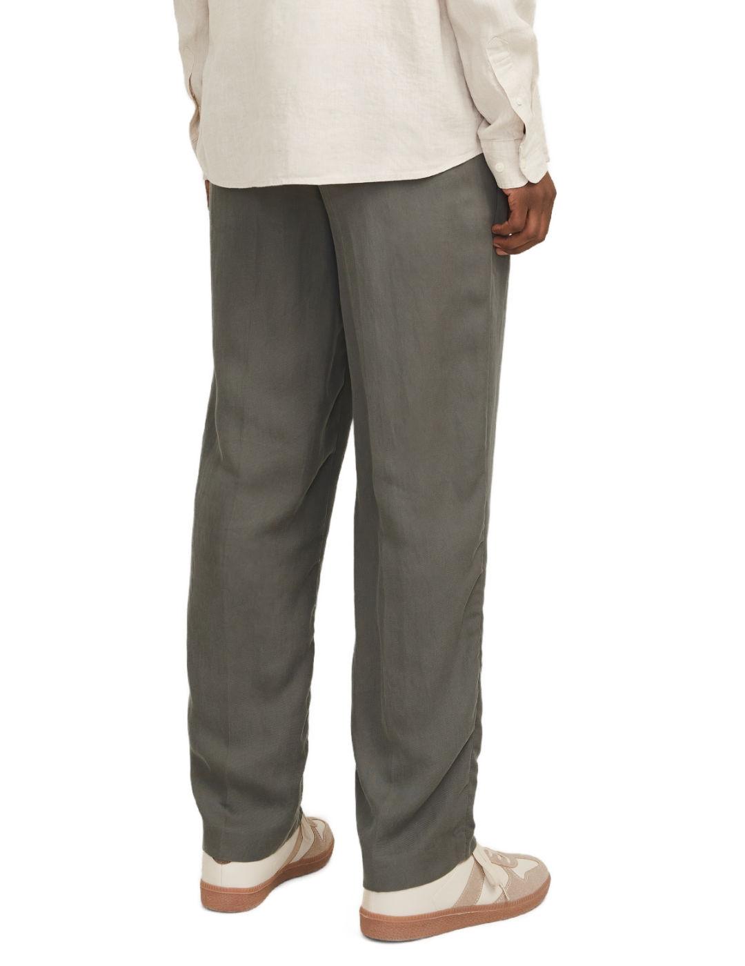 Pantalón Jack&Jones Karl caqui loose fit cordón para hombre