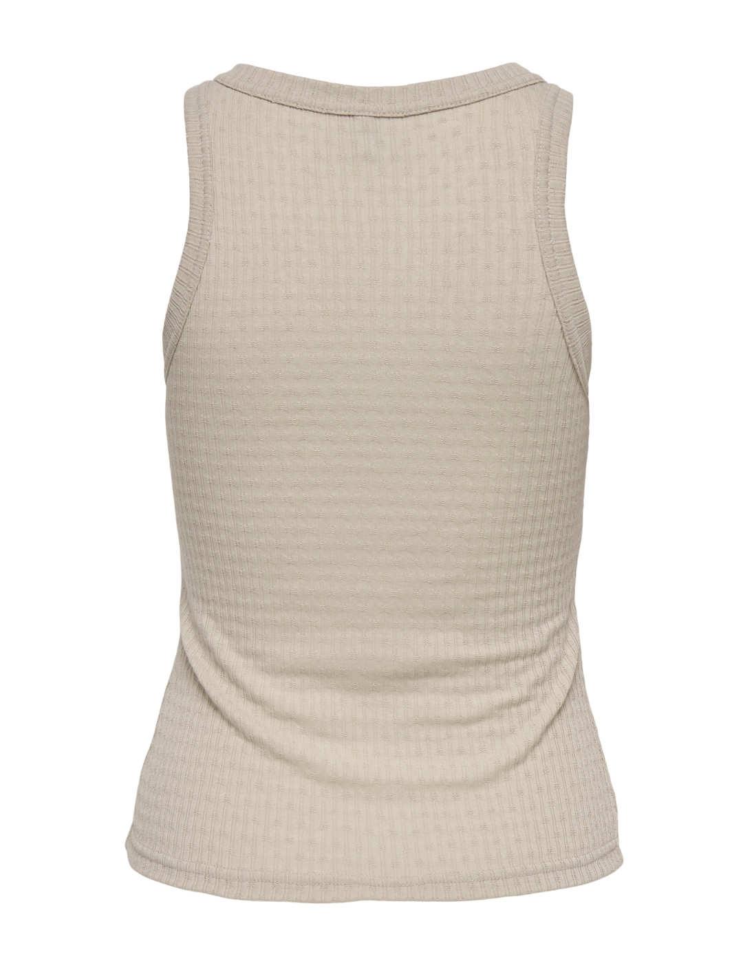 Top Only Ryder beige tirantes de mujer