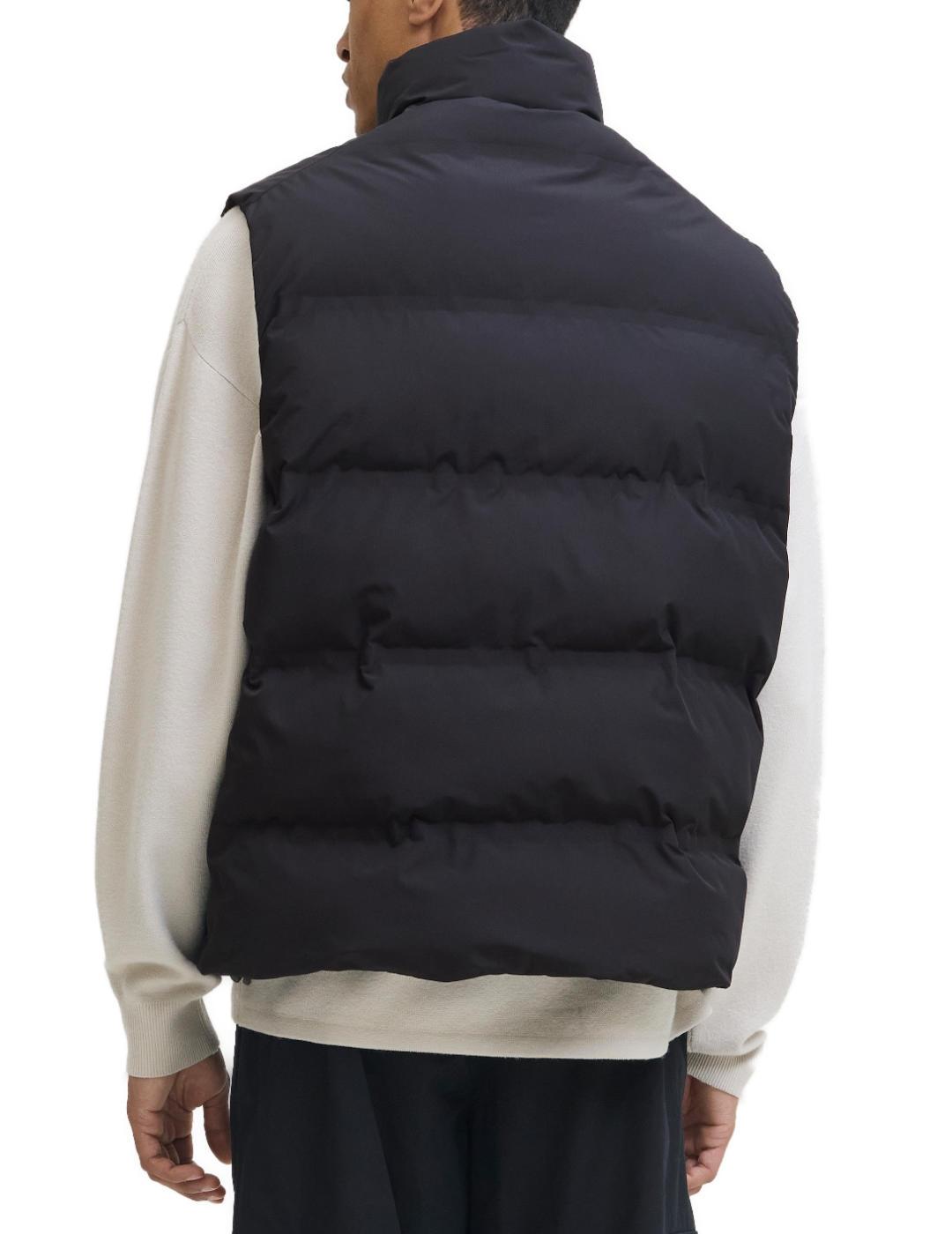 Chaleco Jack&Jones Soho negro acolchado para hombre