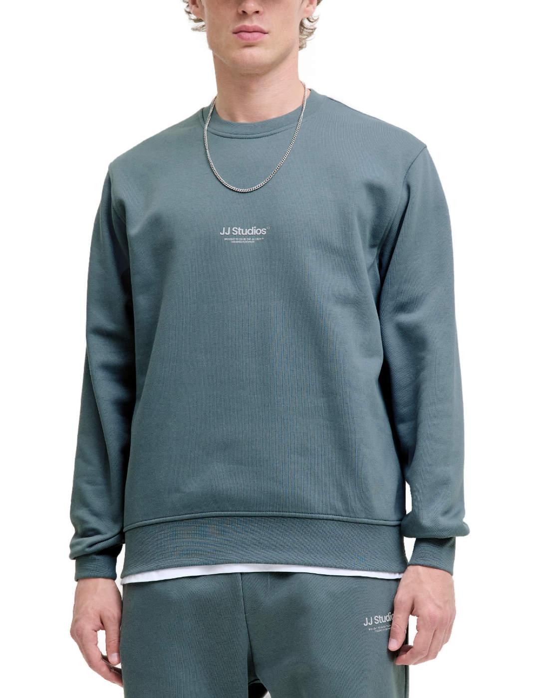 Sudadera Jack&Jones Soho gris azulado para hombre