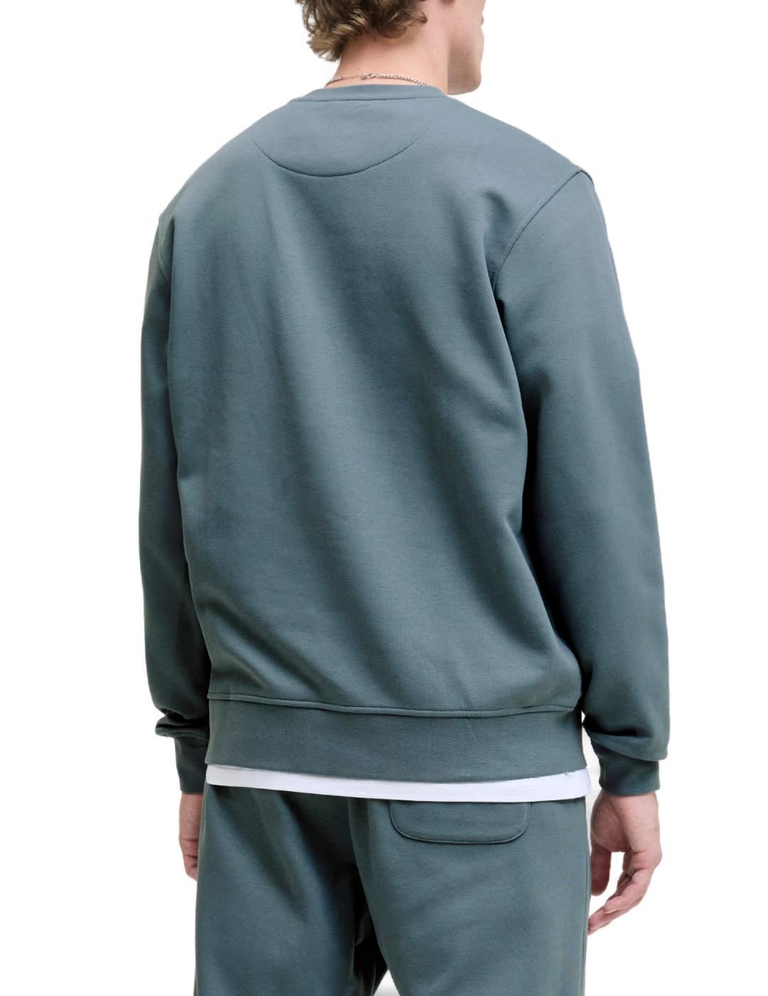 Sudadera Jack&Jones Soho gris azulado para hombre