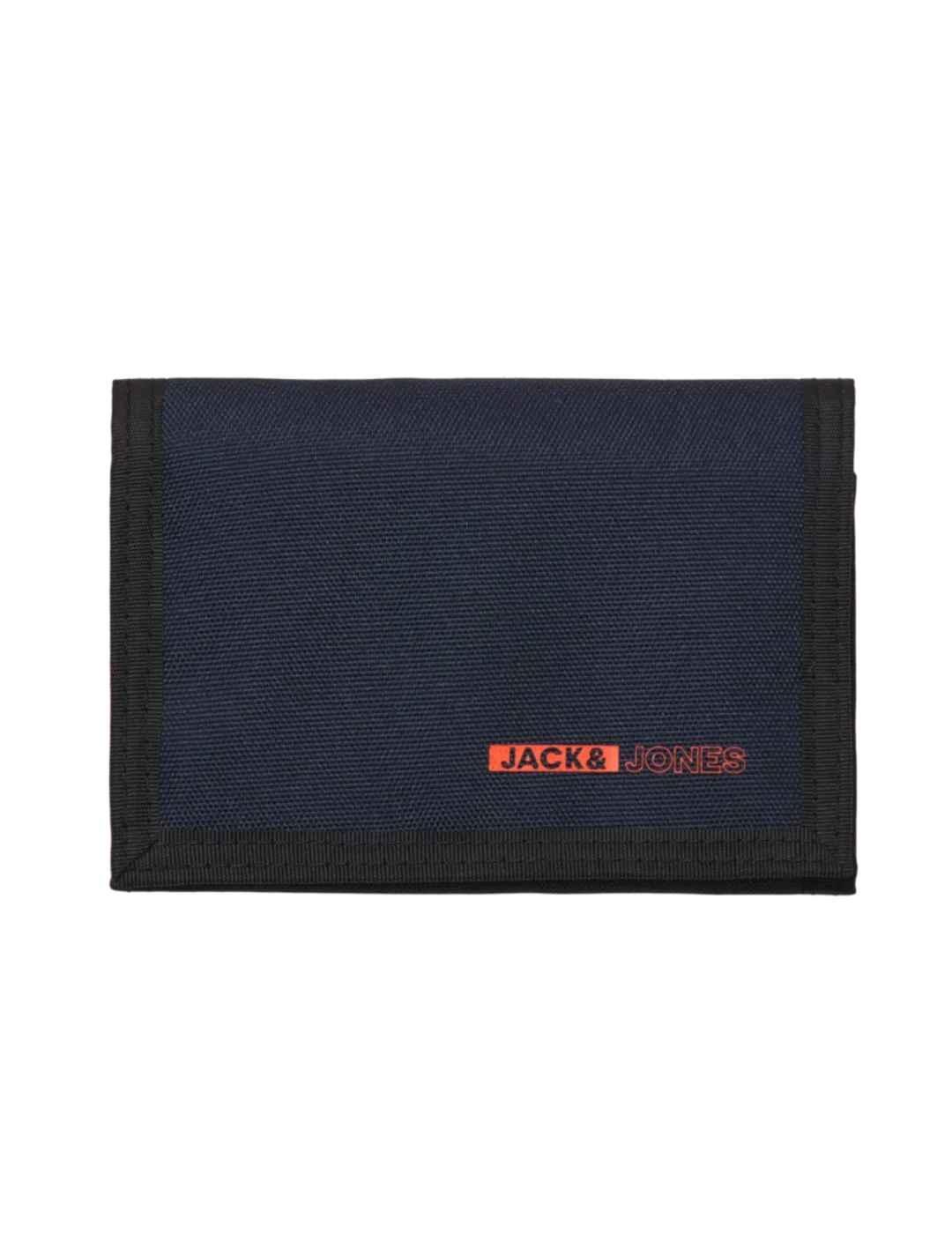 Cartera deportiva Jack&Jones Jacdna marino con velcro hombre
