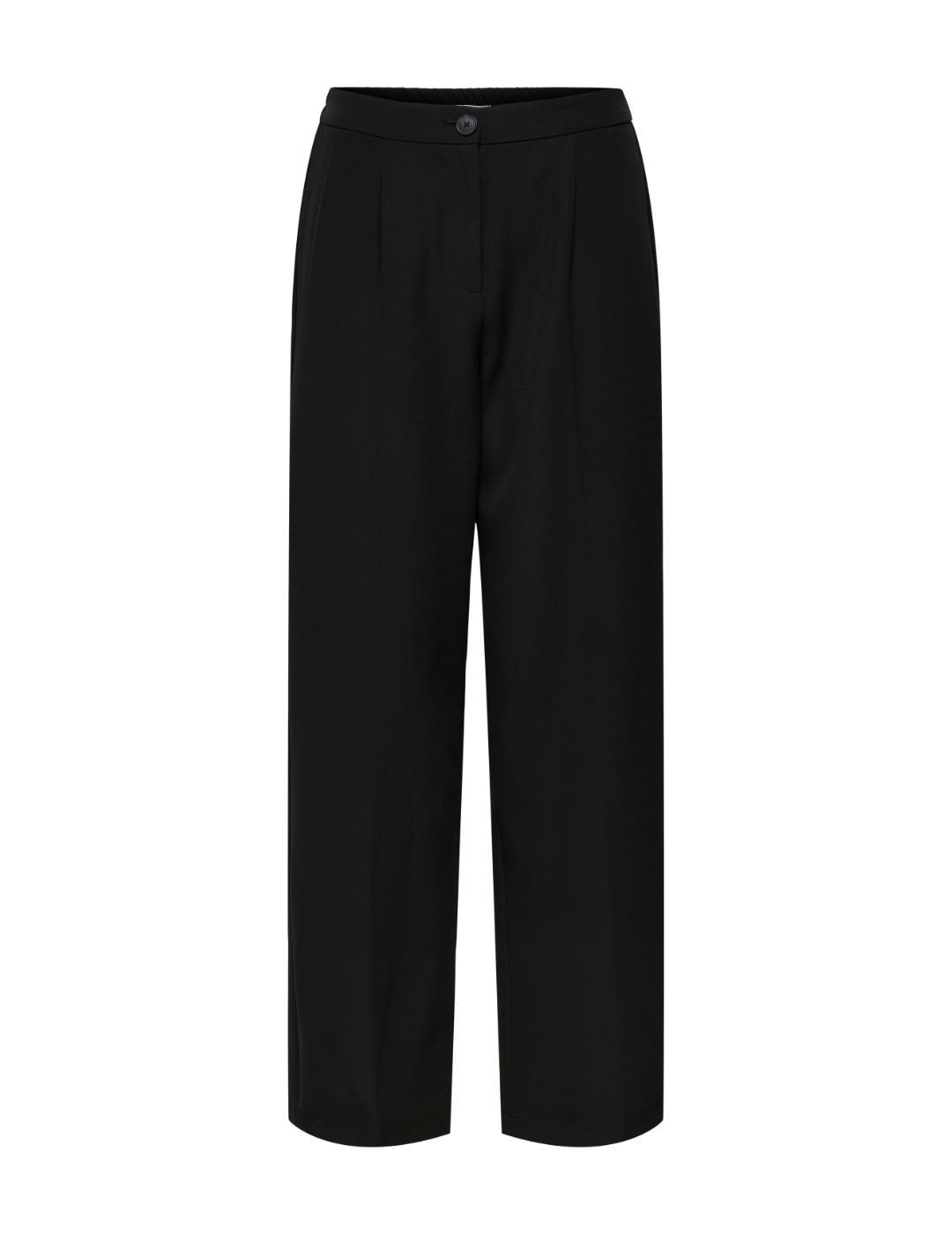 Pantalón chino Only Melfi straight negro para mujer