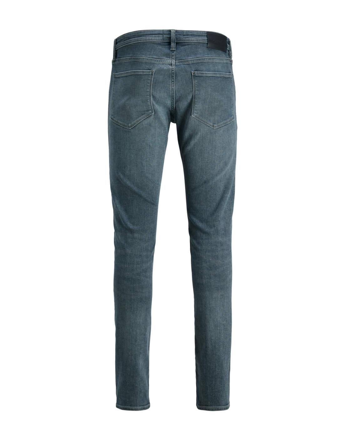 Vaquero Jack&Jones Glenn Felix gris azulado slim de hombre