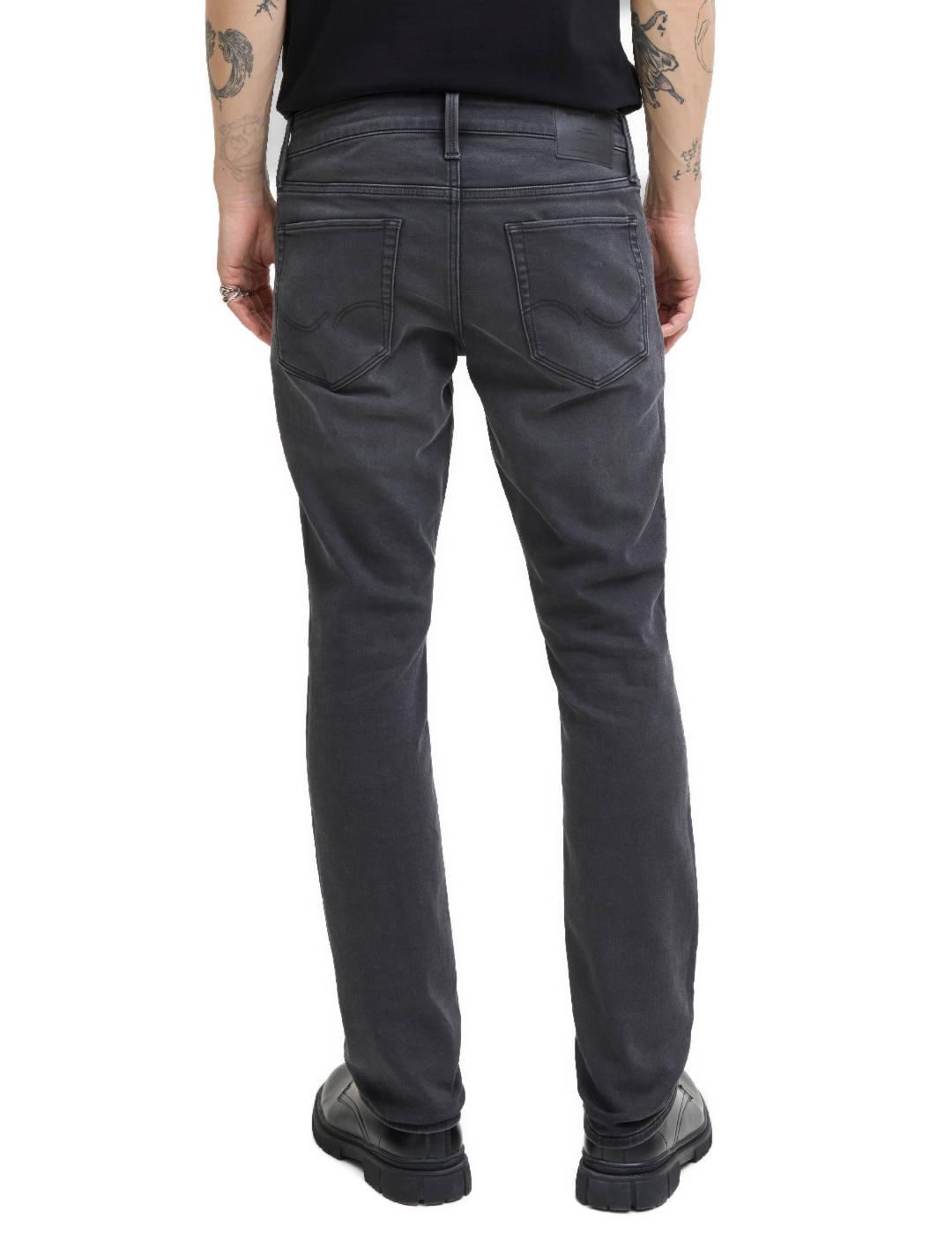 Vaquero Jack&Jones Mike Fox negro slim fit para hombre