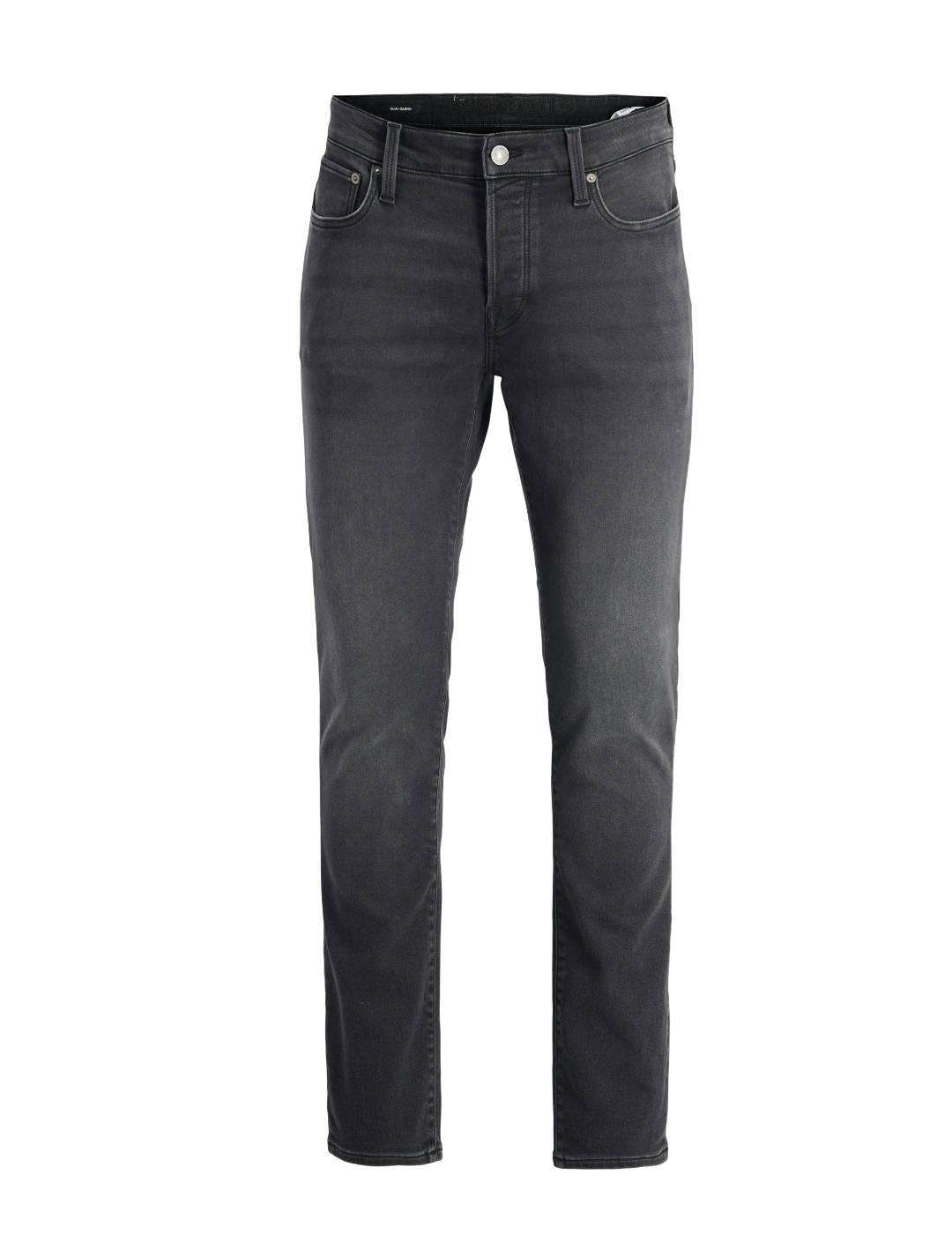 Vaquero Jack&Jones Mike Fox negro slim fit para hombre