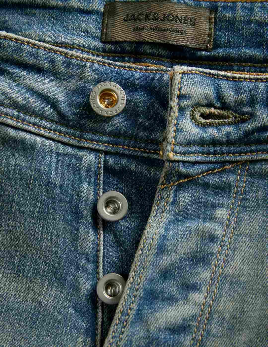 Vaquero Jack&Jones Glenn Fox azul claro rotos para hombre