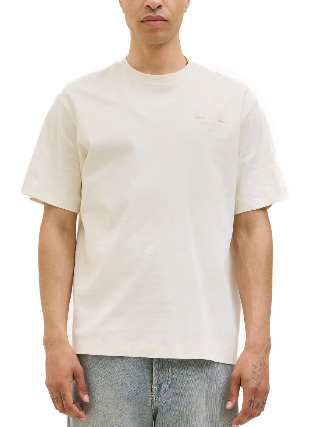 Camiseta Jack&Jones Urban blanca manga corta para hombre