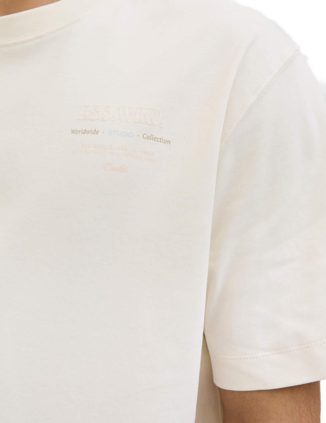 Camiseta Jack&Jones Urban blanca manga corta para hombre