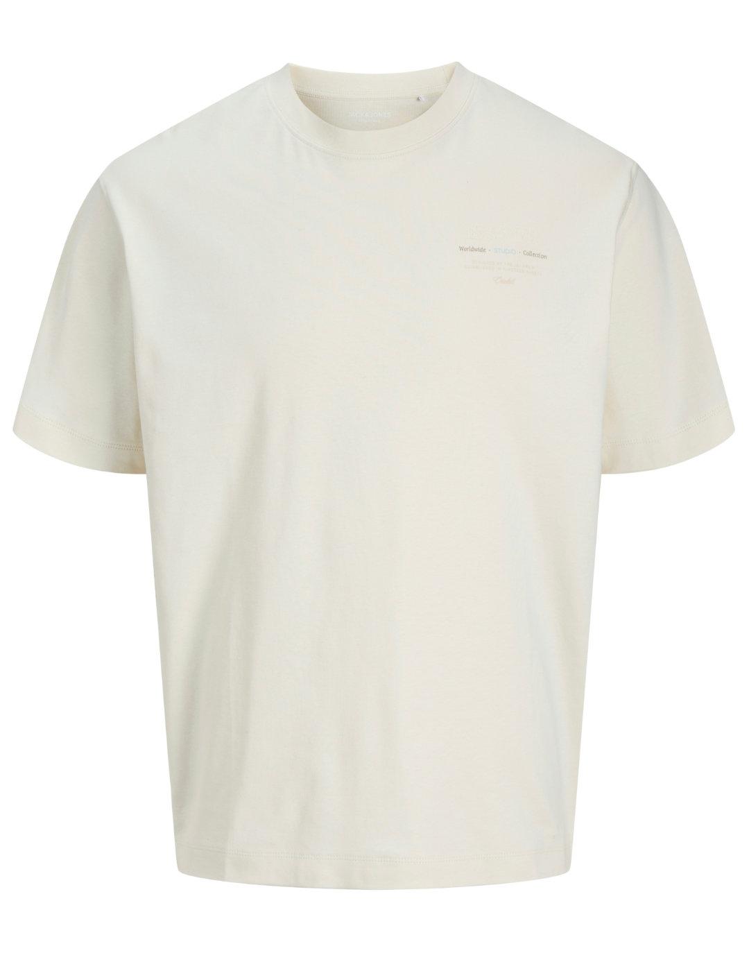Camiseta Jack&Jones Urban blanca manga corta para hombre