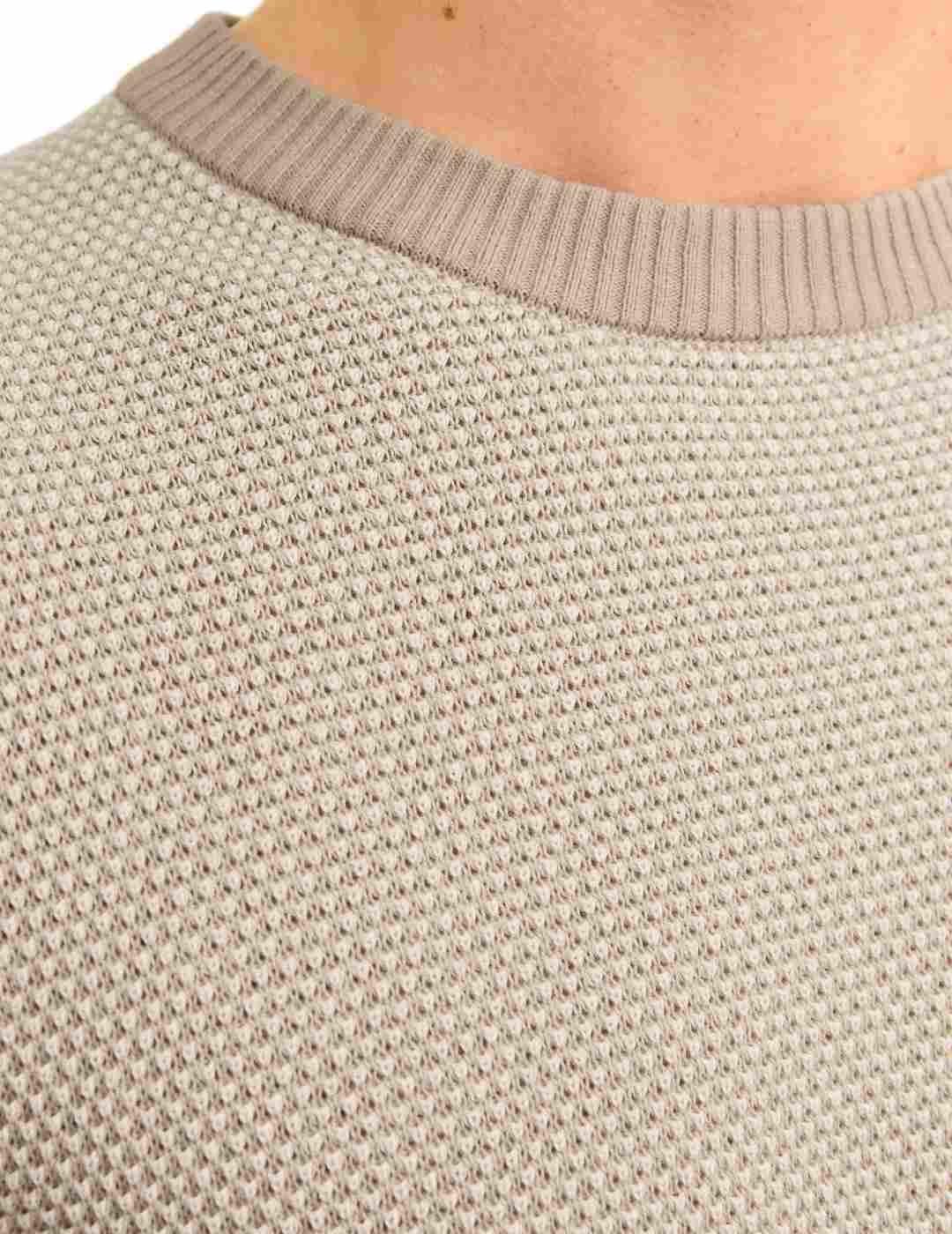 Jersey Jack&Jones Globe crudo manga larga de hombre