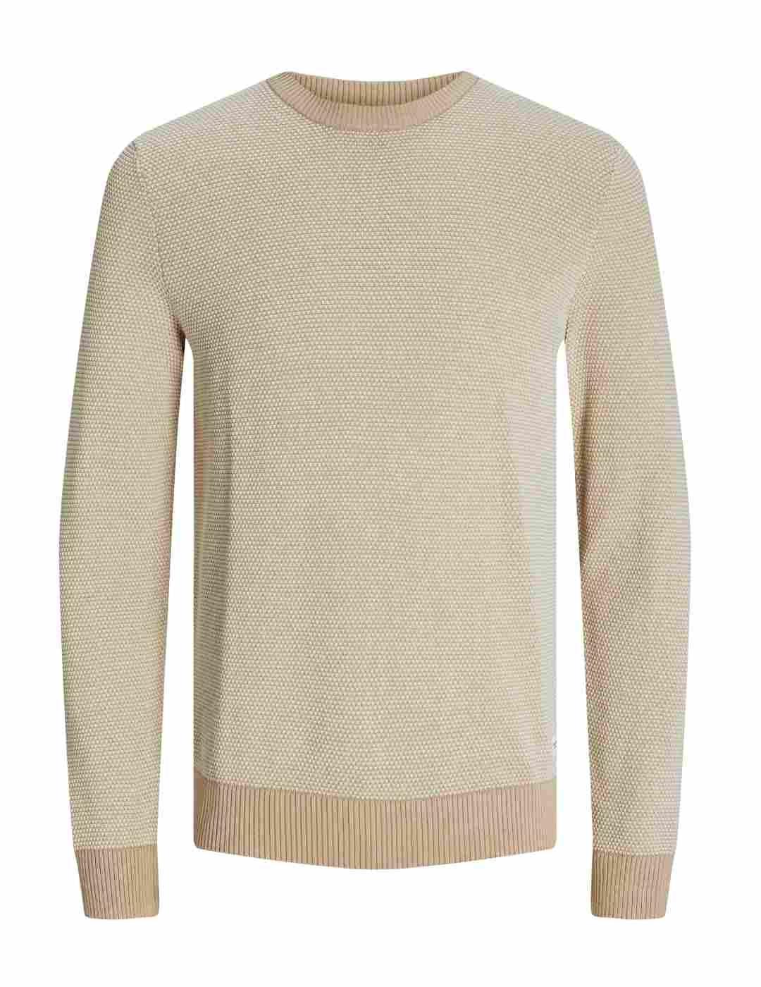 Jersey Jack&Jones Globe crudo manga larga de hombre