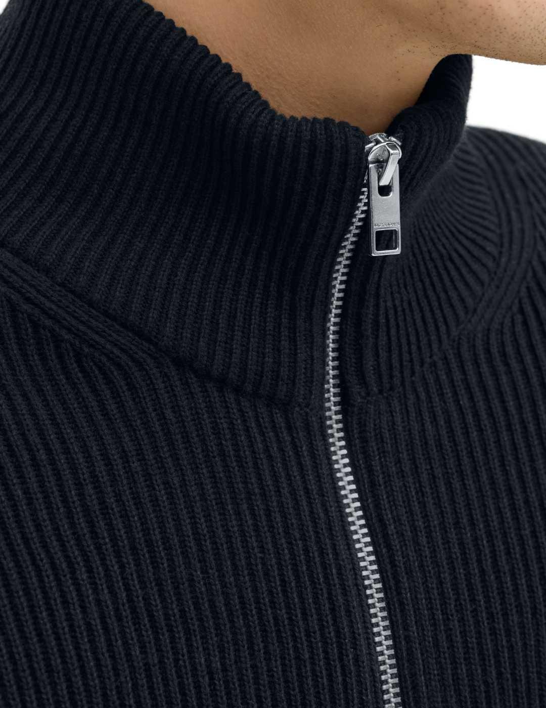 Cárdigan Jack&Jones Perfect zip azul marino para  hombre