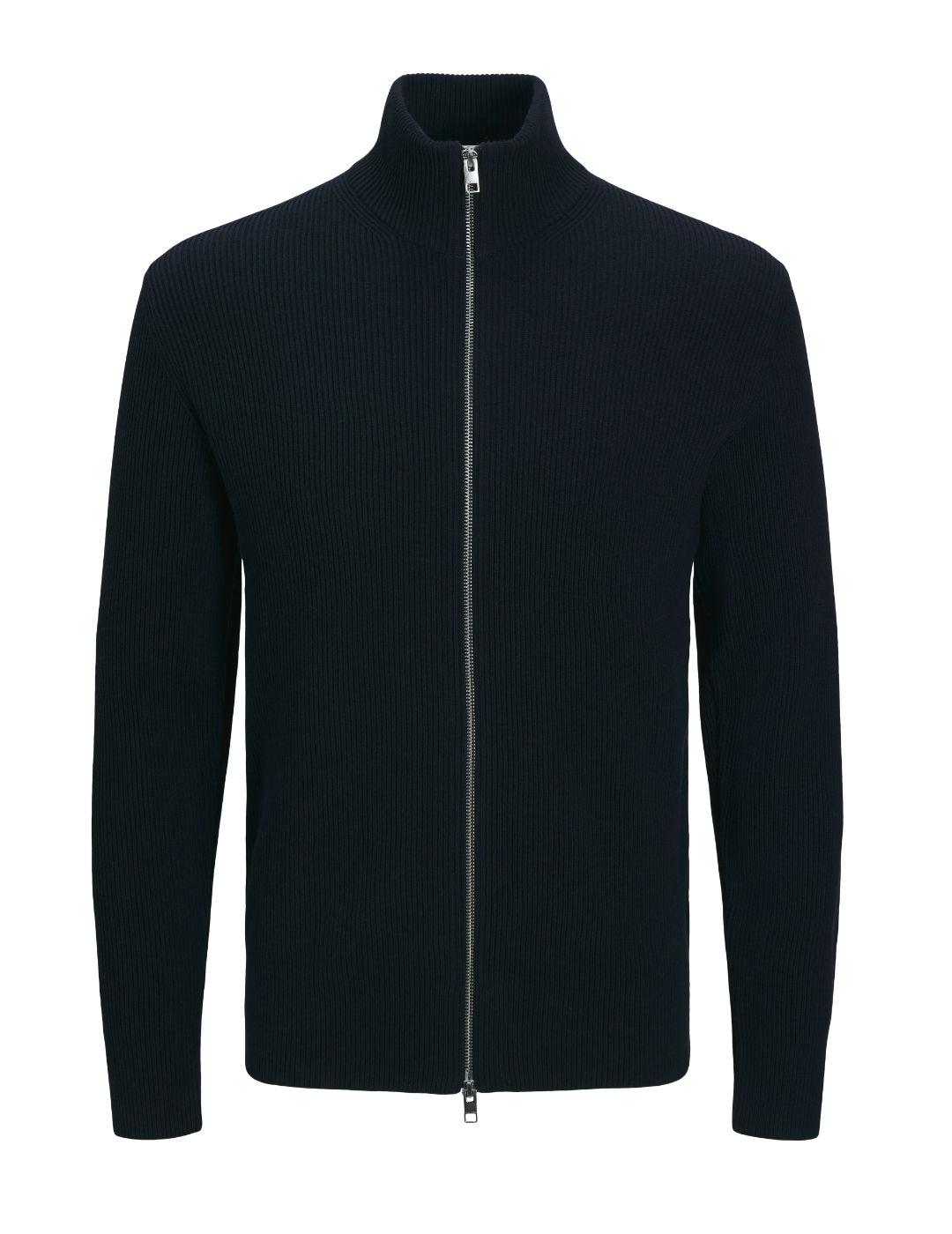 Cárdigan Jack&Jones Perfect zip azul marino para  hombre