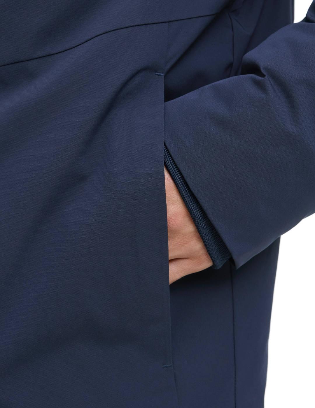 Chaqueta Jack&Jones Keen marino con capucha de hombre