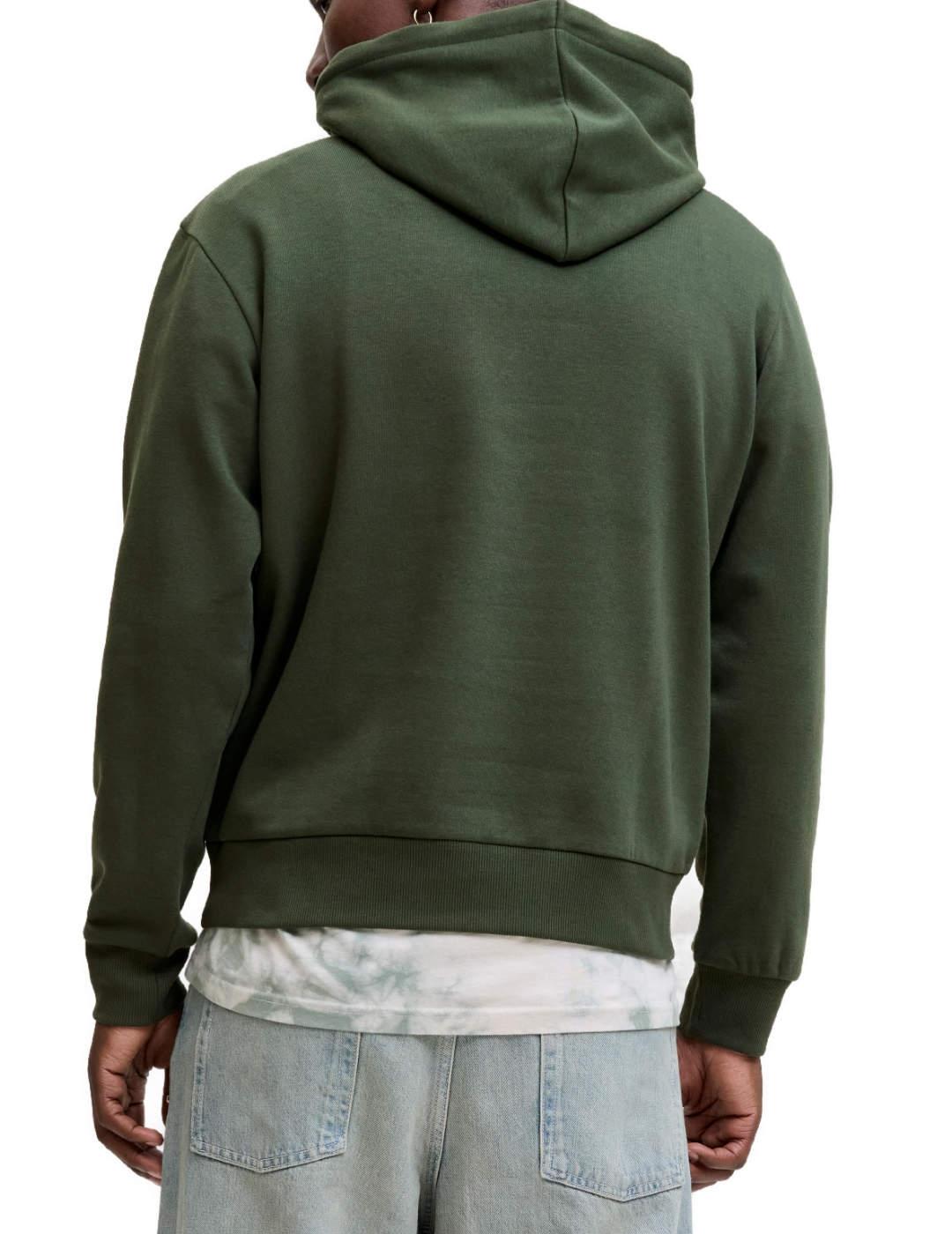 Sudadera Jack&Jones Pan ver con capucha de hombre
