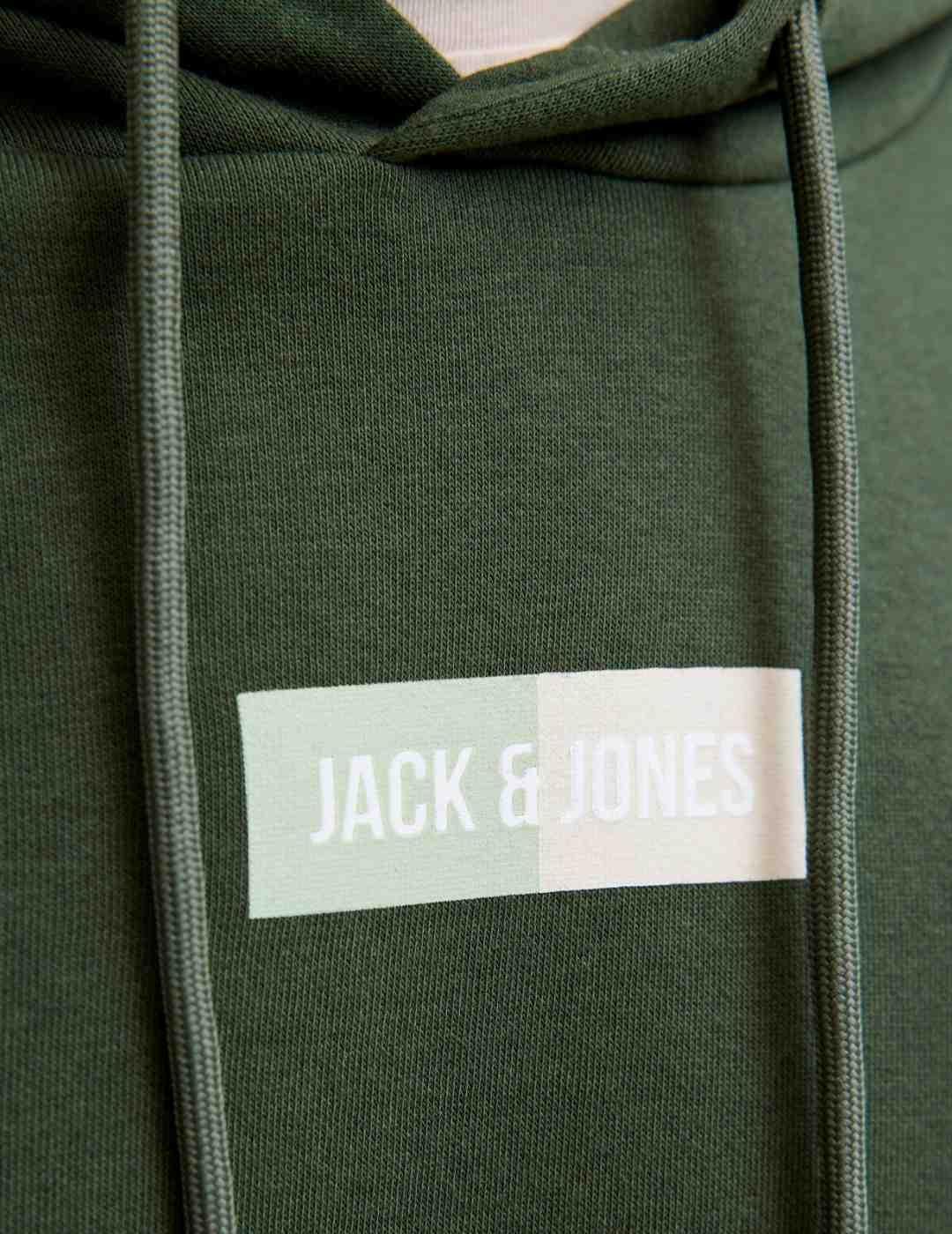 Sudadera Jack&Jones Pan ver con capucha de hombre