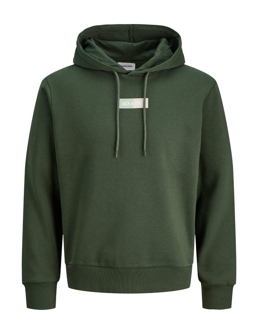 Sudadera Jack&Jones Pan ver con capucha de hombre