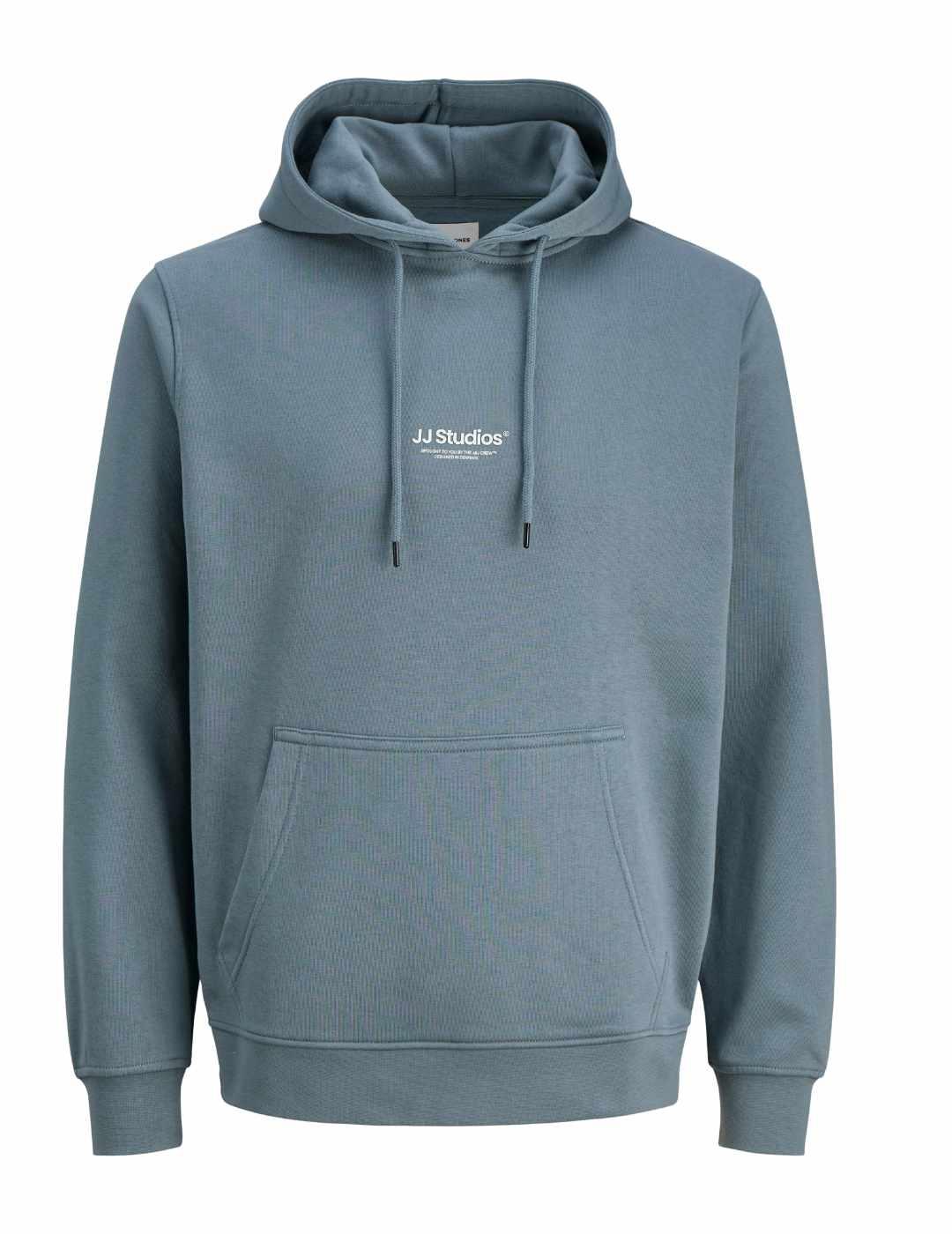 Sudadera Jack & Jones Soho azul capucha para hombre