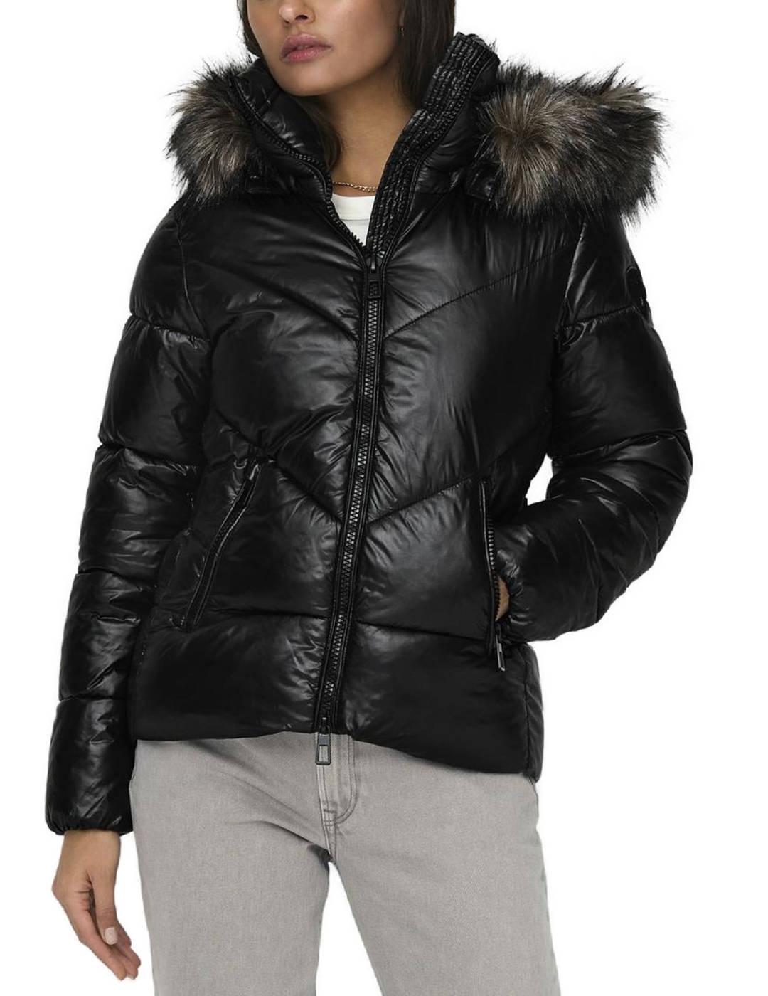 Capucha Mujer Capucha Con Pelo Capucha Only Chaqueta Pelo Abrigo