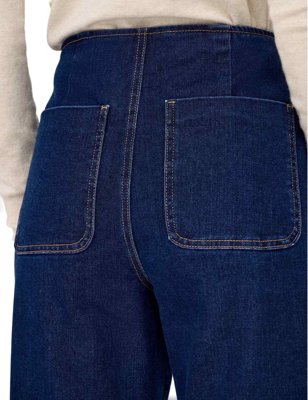 Vaquero Only Madeline azul oscuro wide fit para mujer