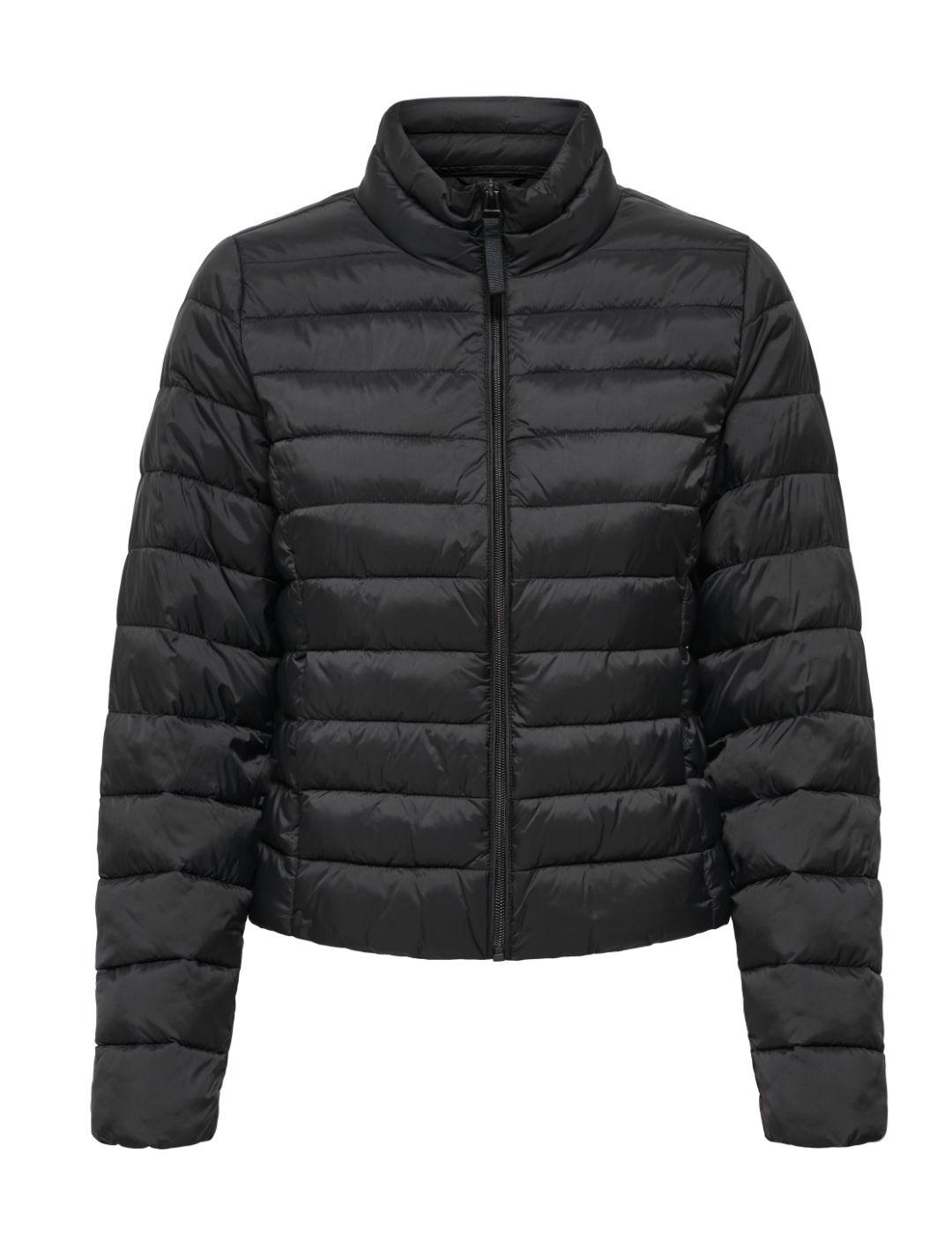 Plumas Only Thaia negro acolchado corto para mujer