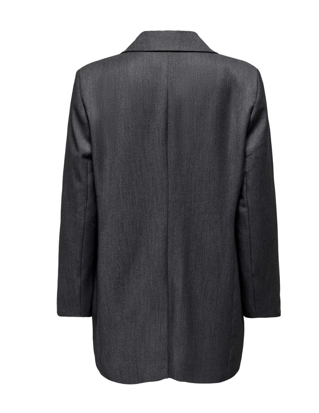 Blazer Only Hattie gris oscuro oversized fit para mujer