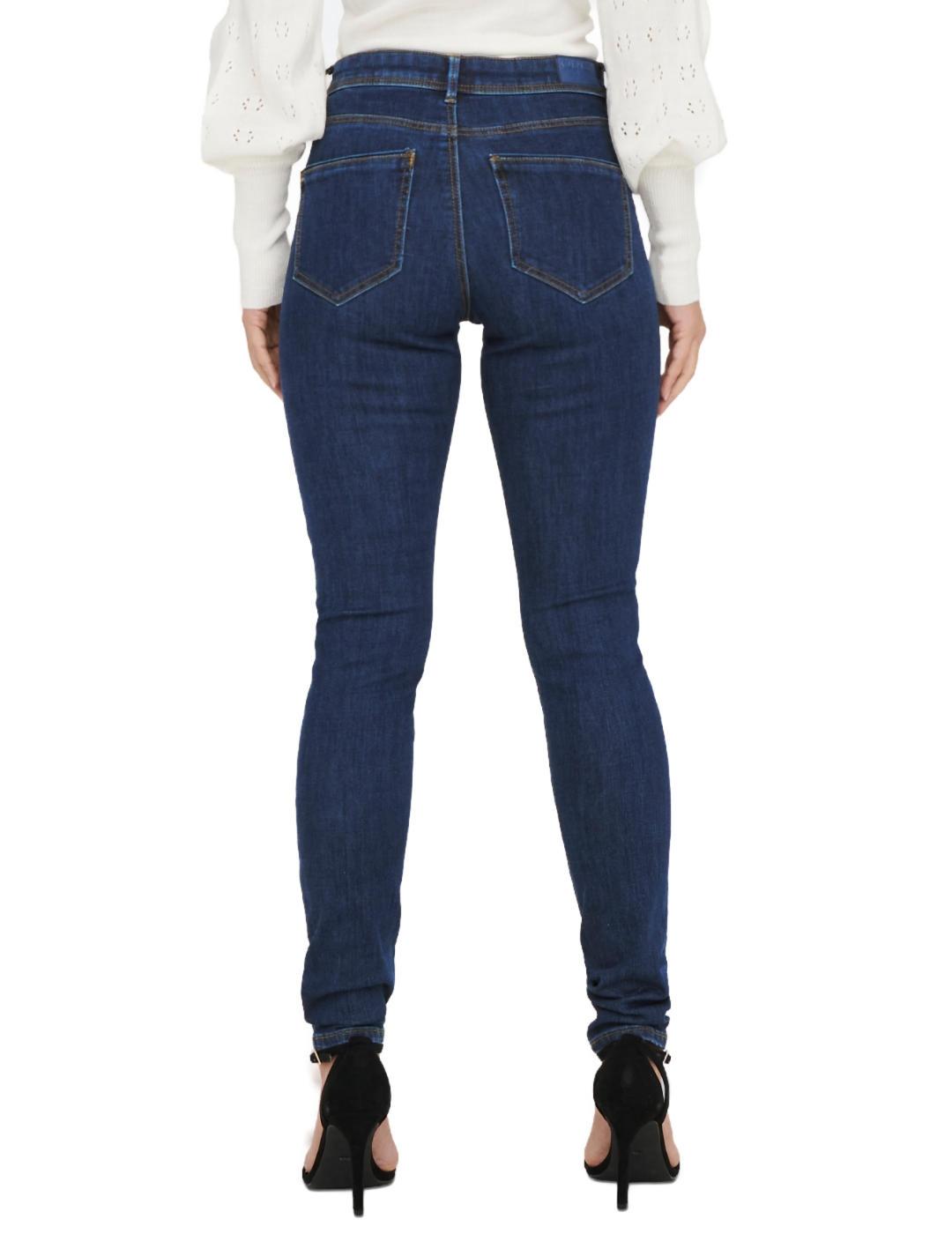 Pantalón vaquero Only Wauw azul marino skinny para mujer