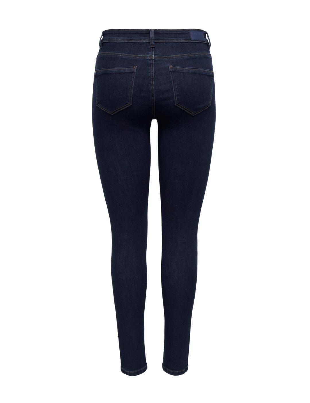 Pantalón vaquero Only Wauw azul marino skinny para mujer