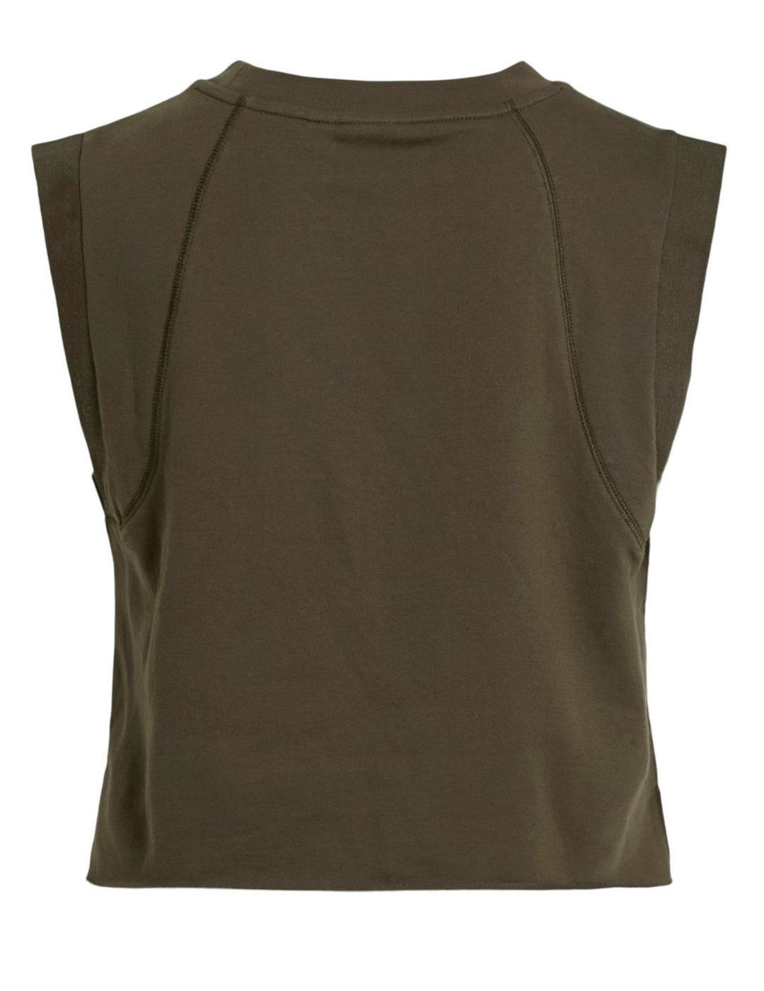 Camiseta Vila Vedi sisa verde Rock&Roll para mujer